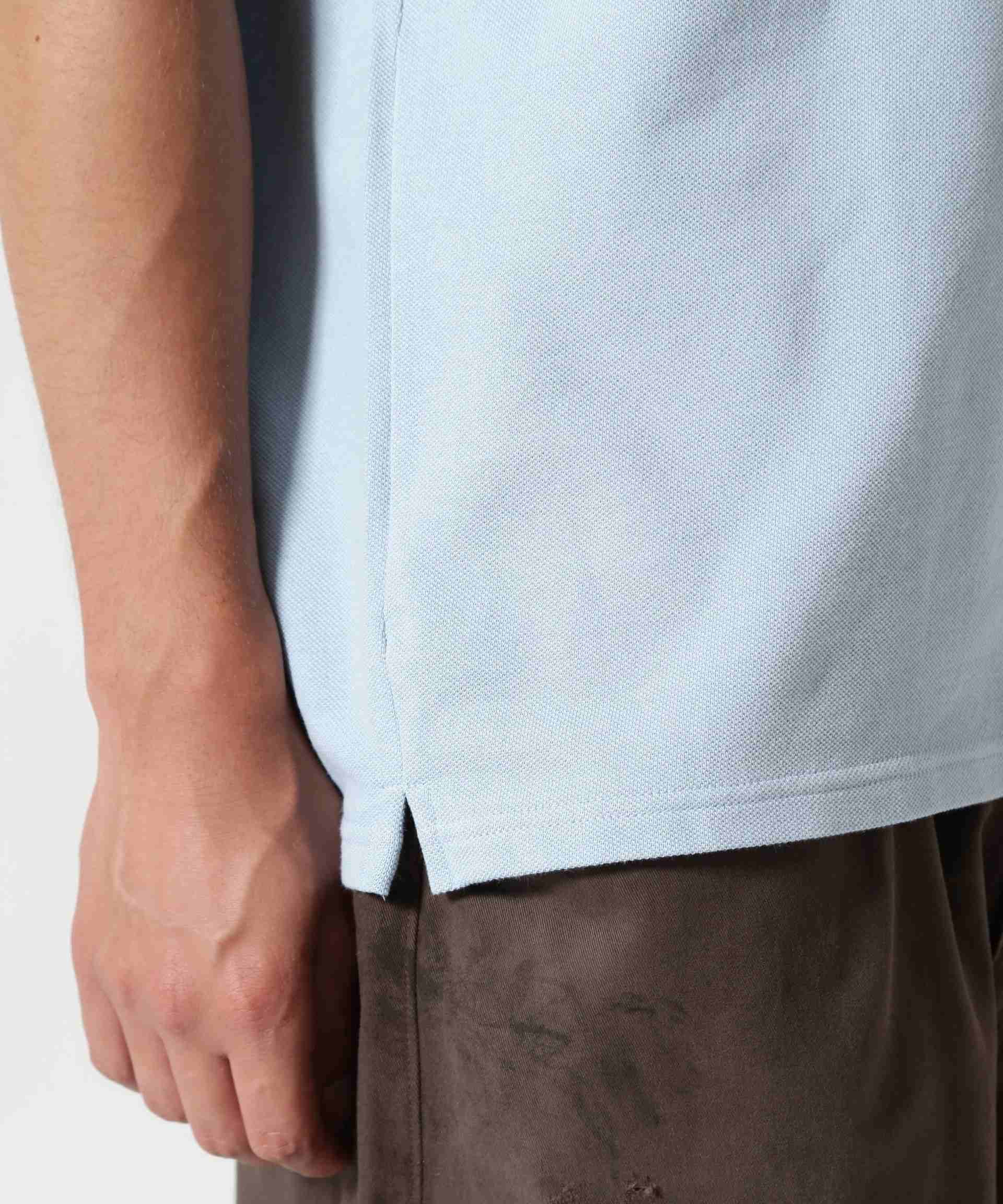 Needles/ニードルズ 別注Shawl Colla S/S Polo - Cotton Pique サックス1