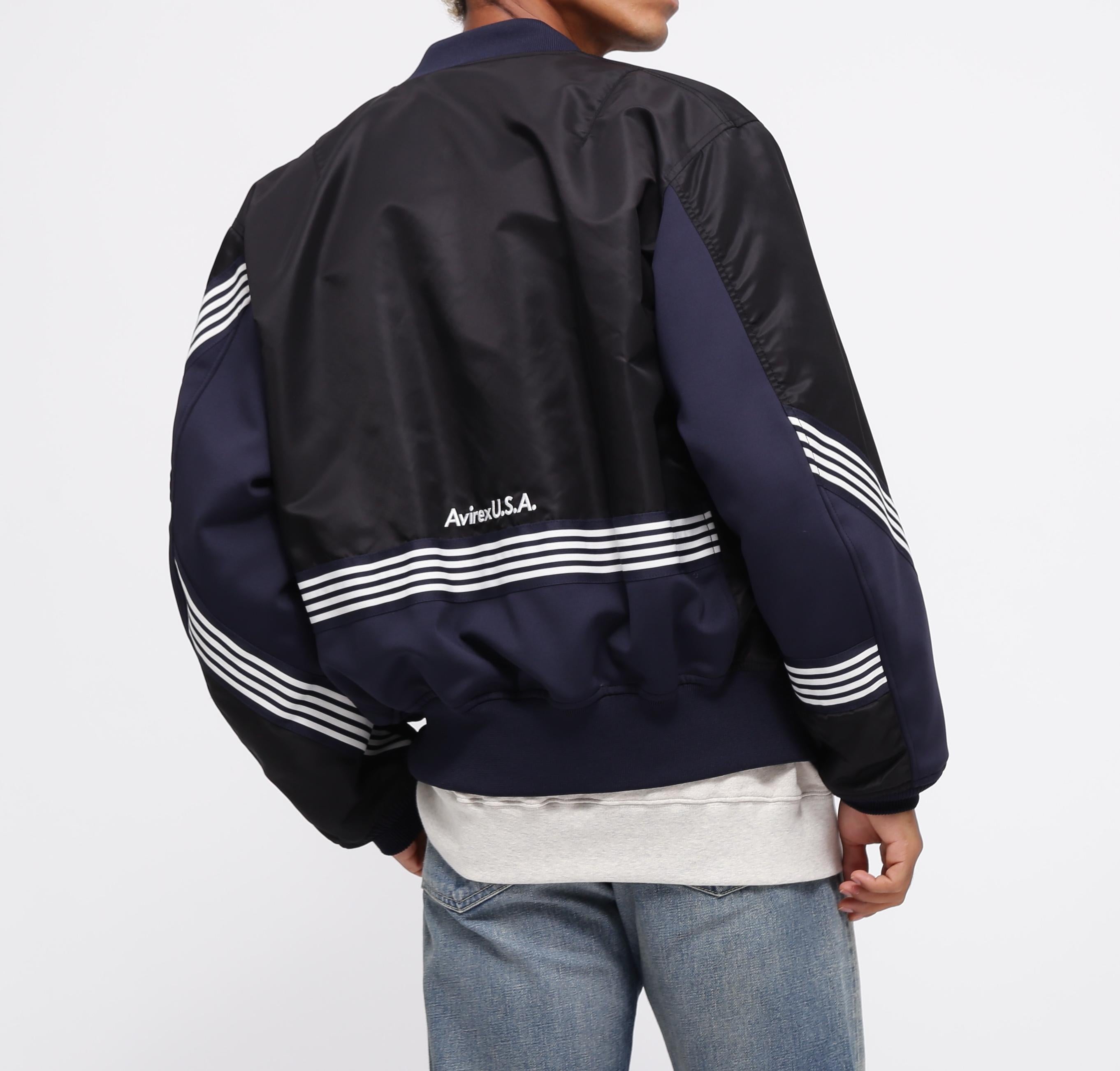 《C>OSSOVE>》MA-1 / MA-1 クロスオーバー / AVI>EX / アヴィレックス ブラック