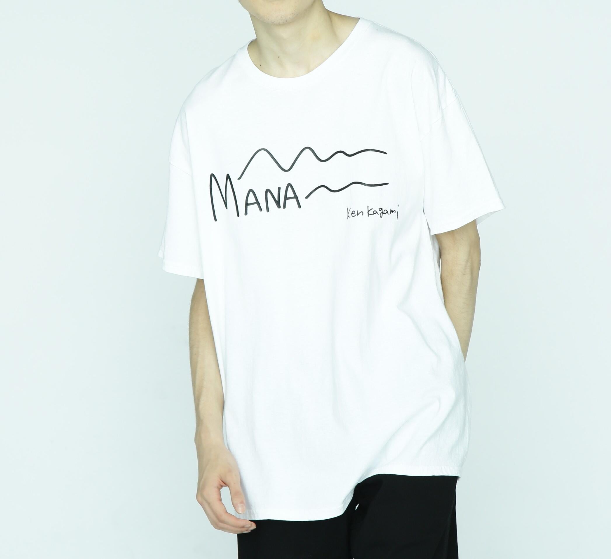 Ken Kagami×MANASTASH/コラボTシャツ/KEN'S TEE MST LOGO ホワイト