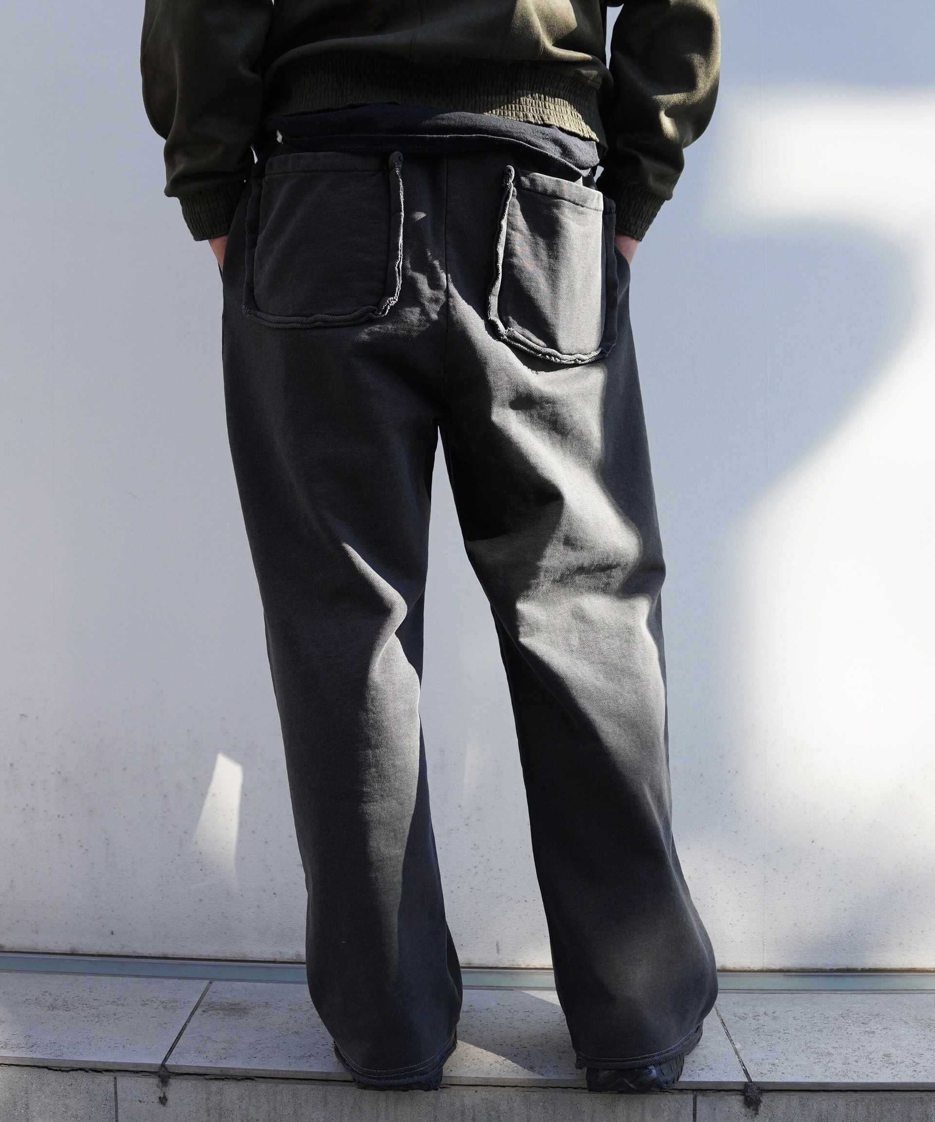 MANASTASH/マナスタッシュ/MANA PIG SWEAT PANTS ブラック