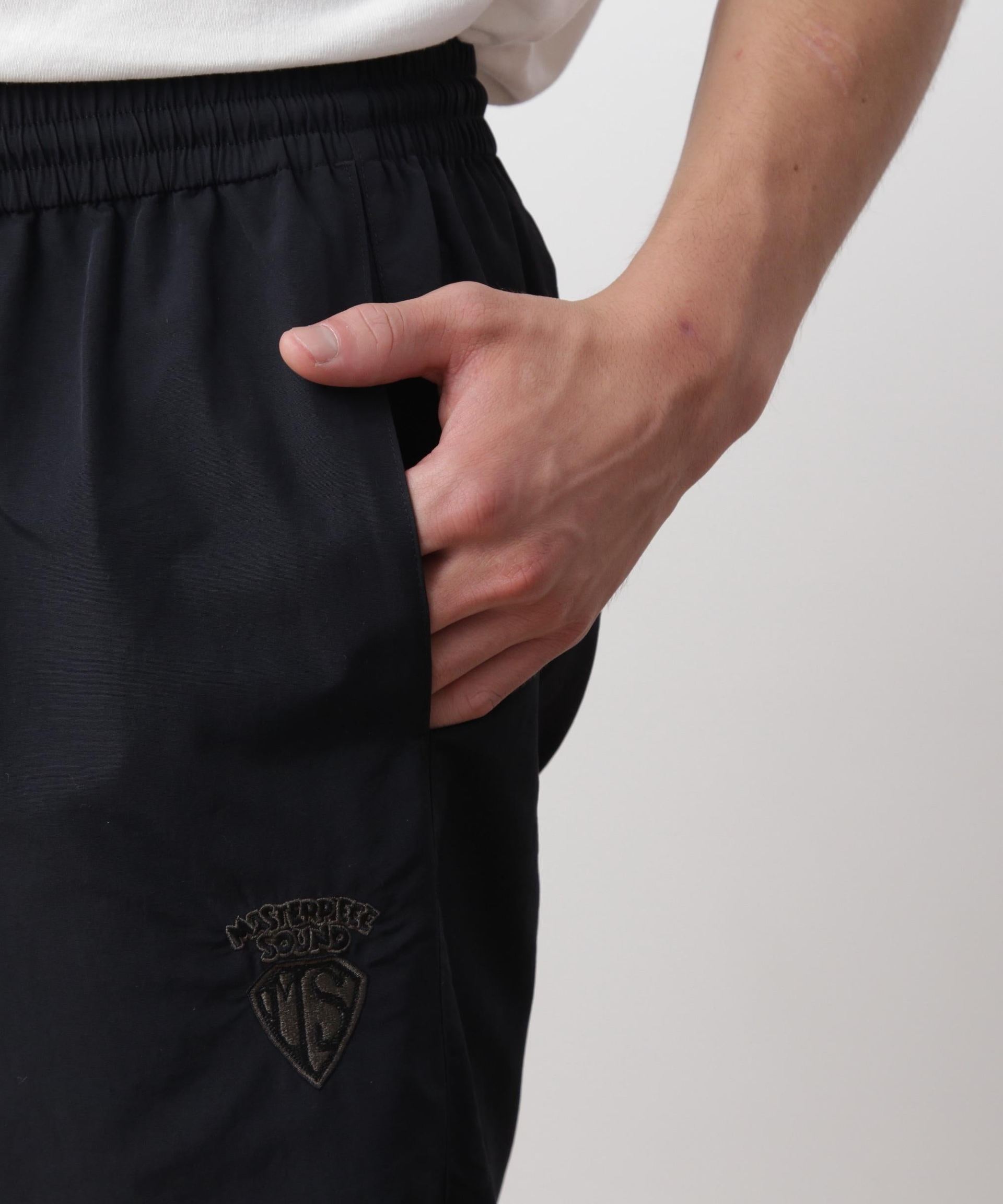 ×MASTE>PIECE SOUND/マスターピースサウンド/T>ACK PANTS ブラック