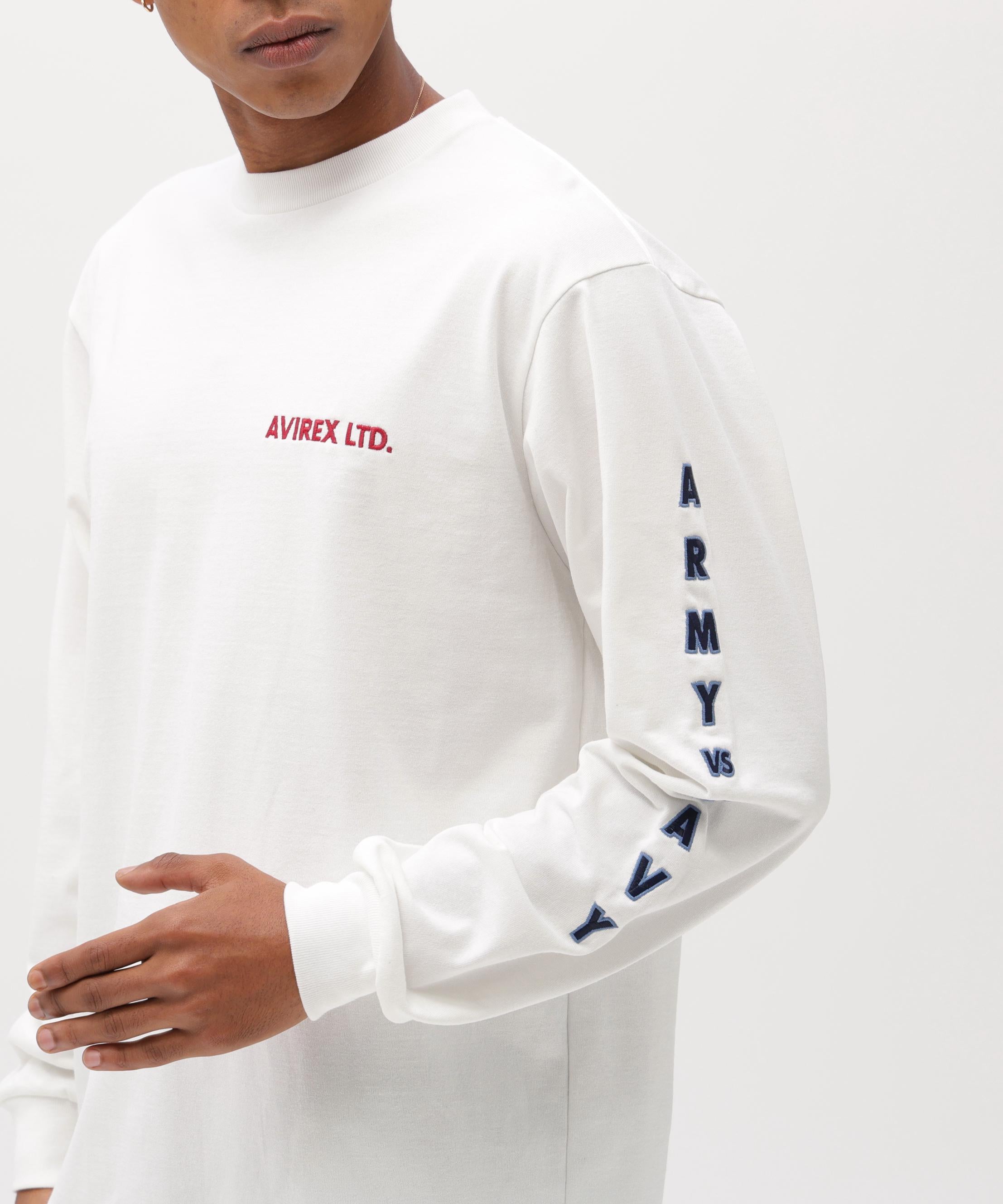ARMY VS NAVY GAME DAY L/S T-SHIRT ホワイト