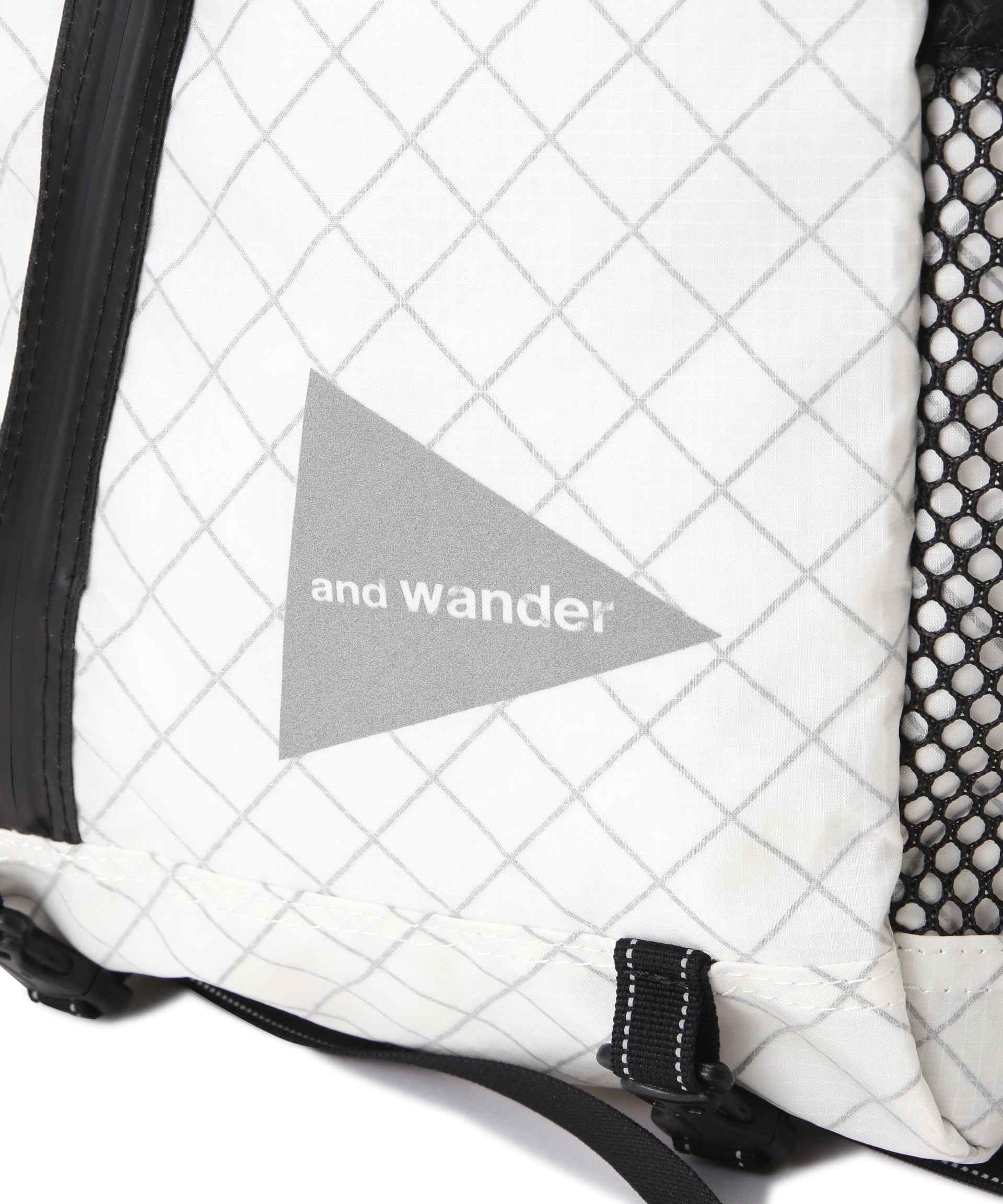 and wande/アンドワンダー ECOPAK 18L ackpack オフホワイト3