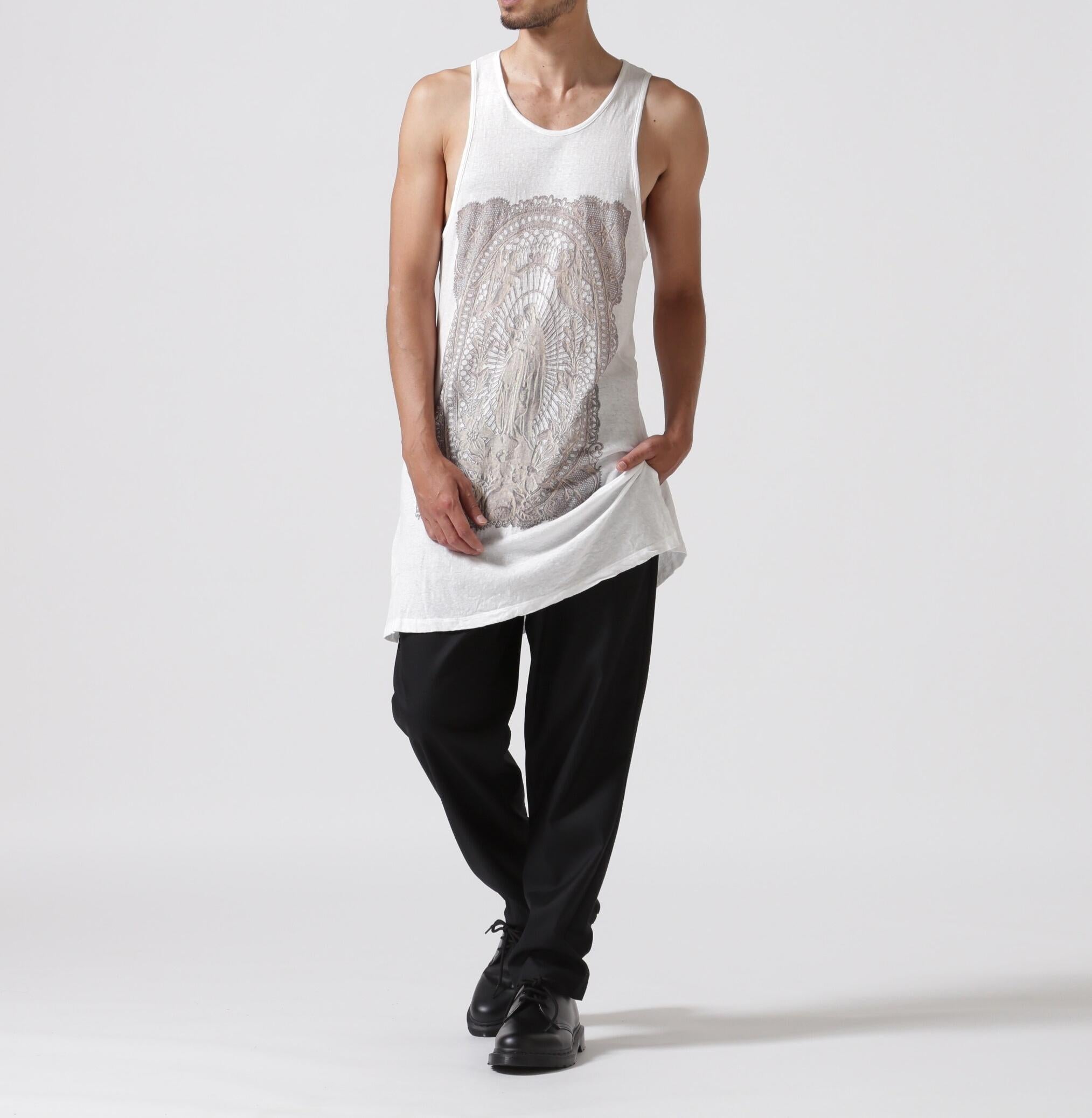 SHA>E SPI>IT/シェアースピリット/別注Lace Maia Tanktop ホワイト