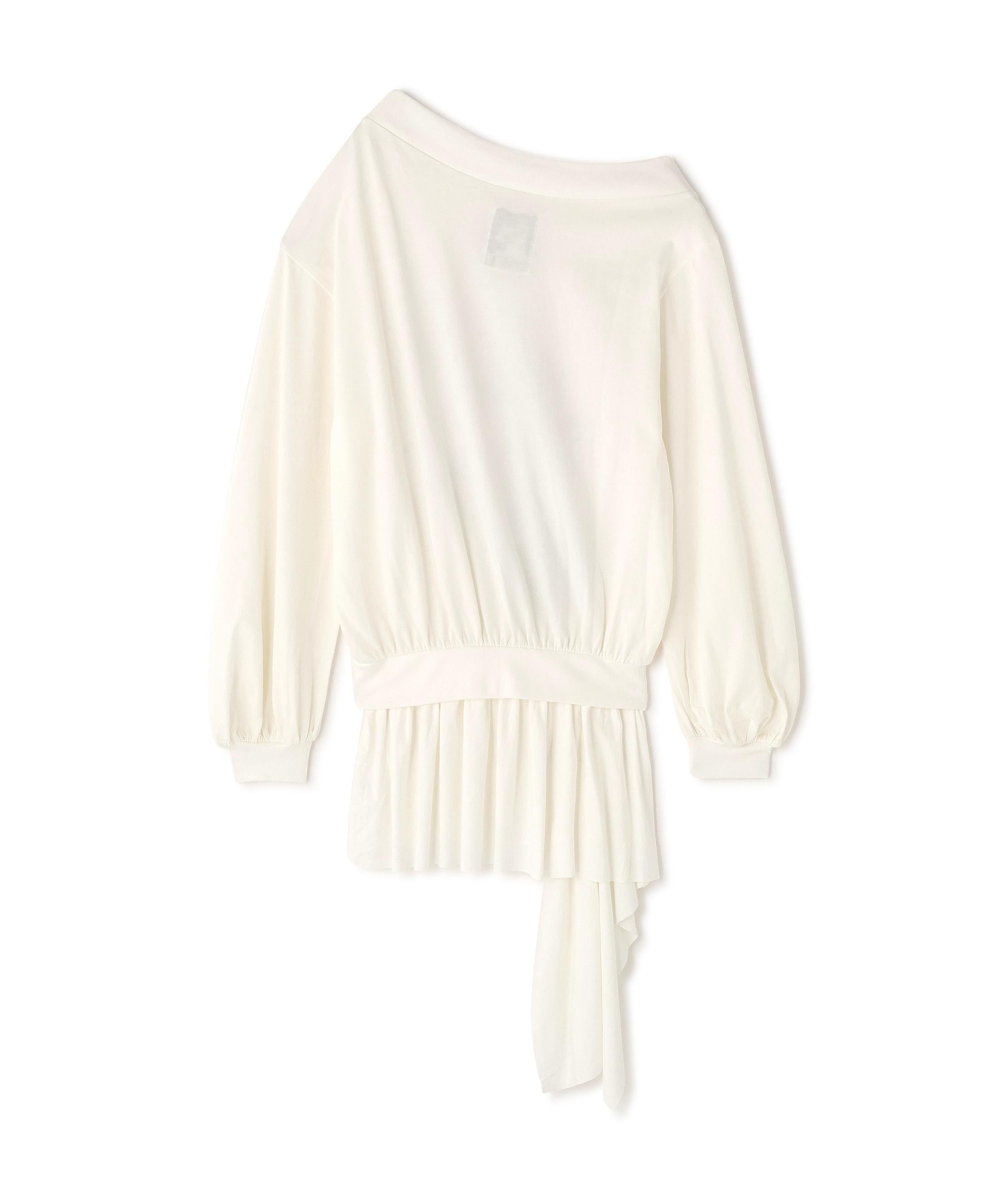 Nφdress/ノードレス/OffShoulder Cotton Dress ホワイト