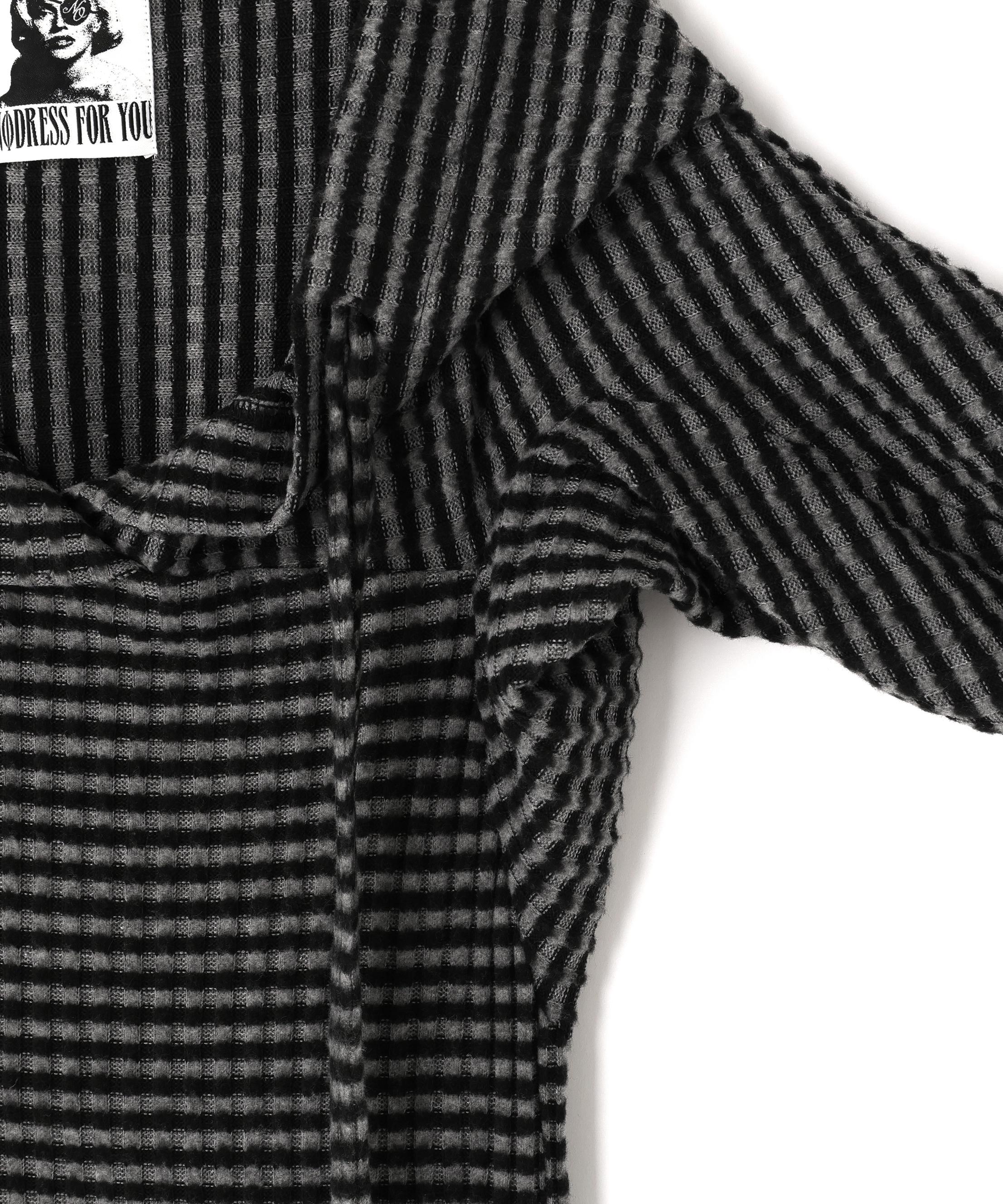 Nφdress/ノードレス/Striped Knit Hoodie Dress アザー3