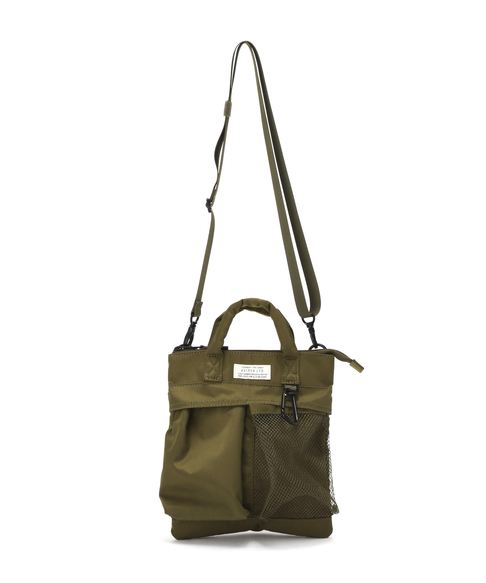 《直営店限定》MINI HELMET RAG/ミニヘルメットバッグ オリーブ