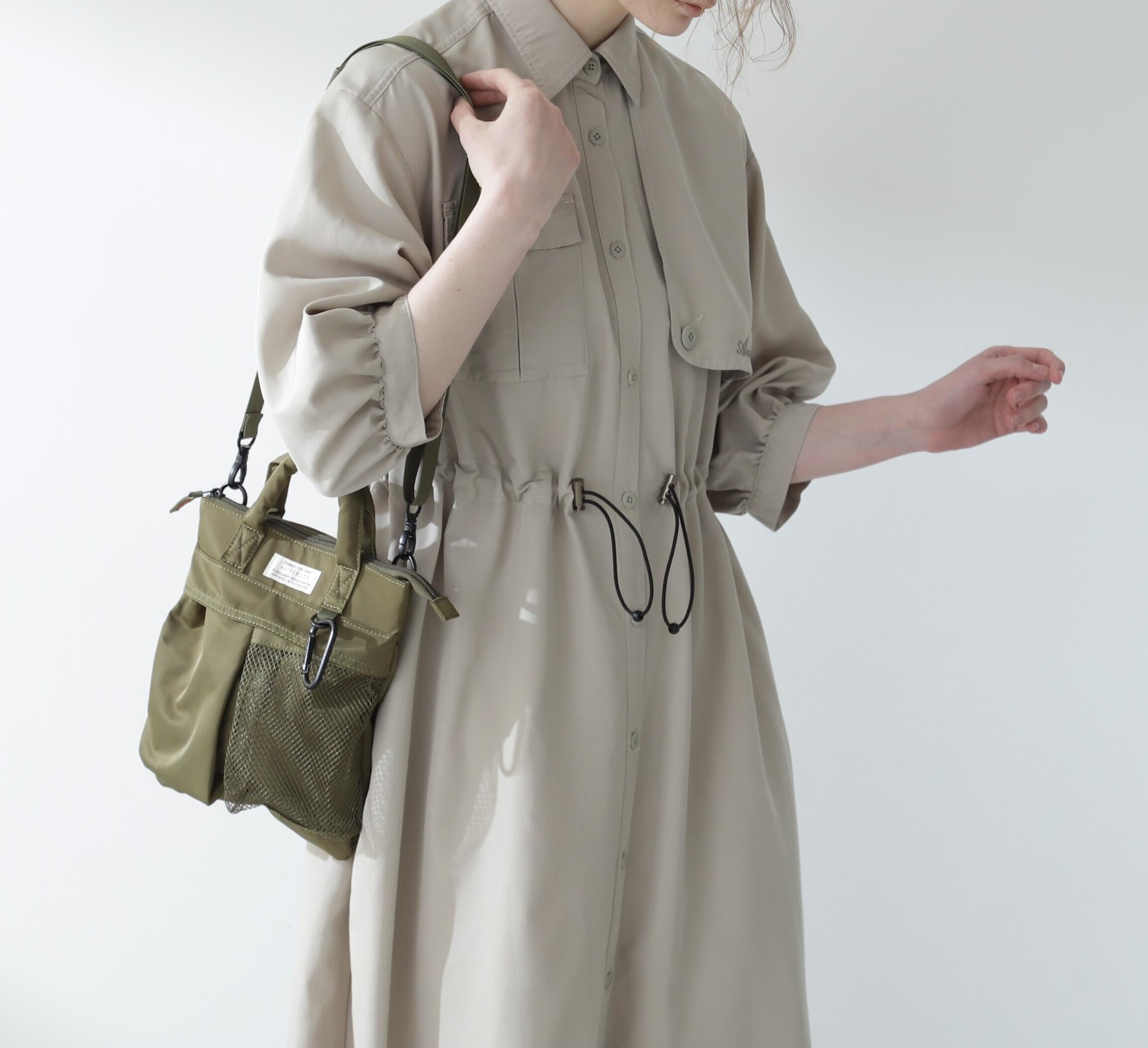 《直営店限定》MINI HELMET RAG/ミニヘルメットバッグ オリーブ