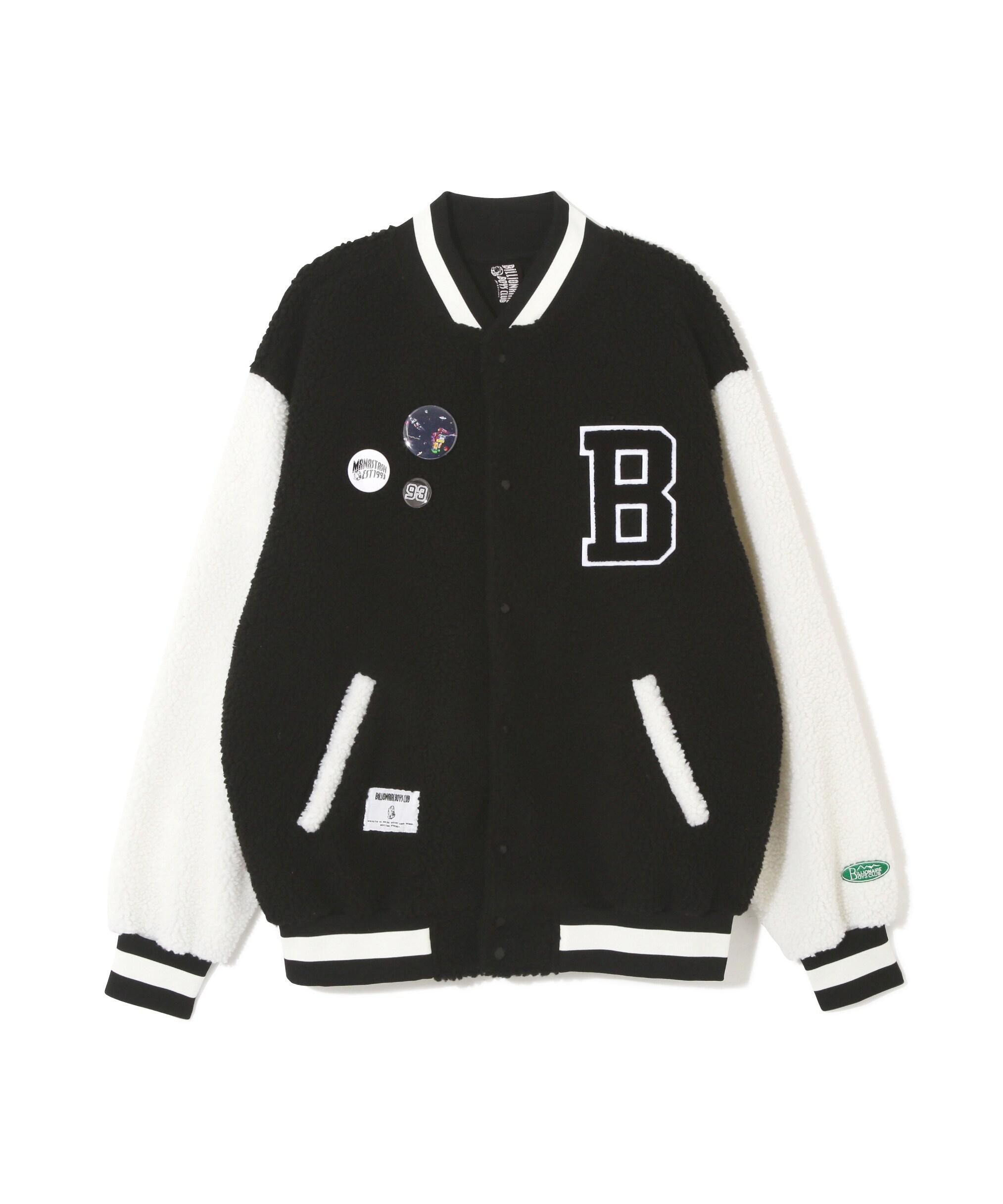 ×RILLIONAI>E ROYS CLUR/ROA VA>SITYJACKET WITH RADG ブラック
