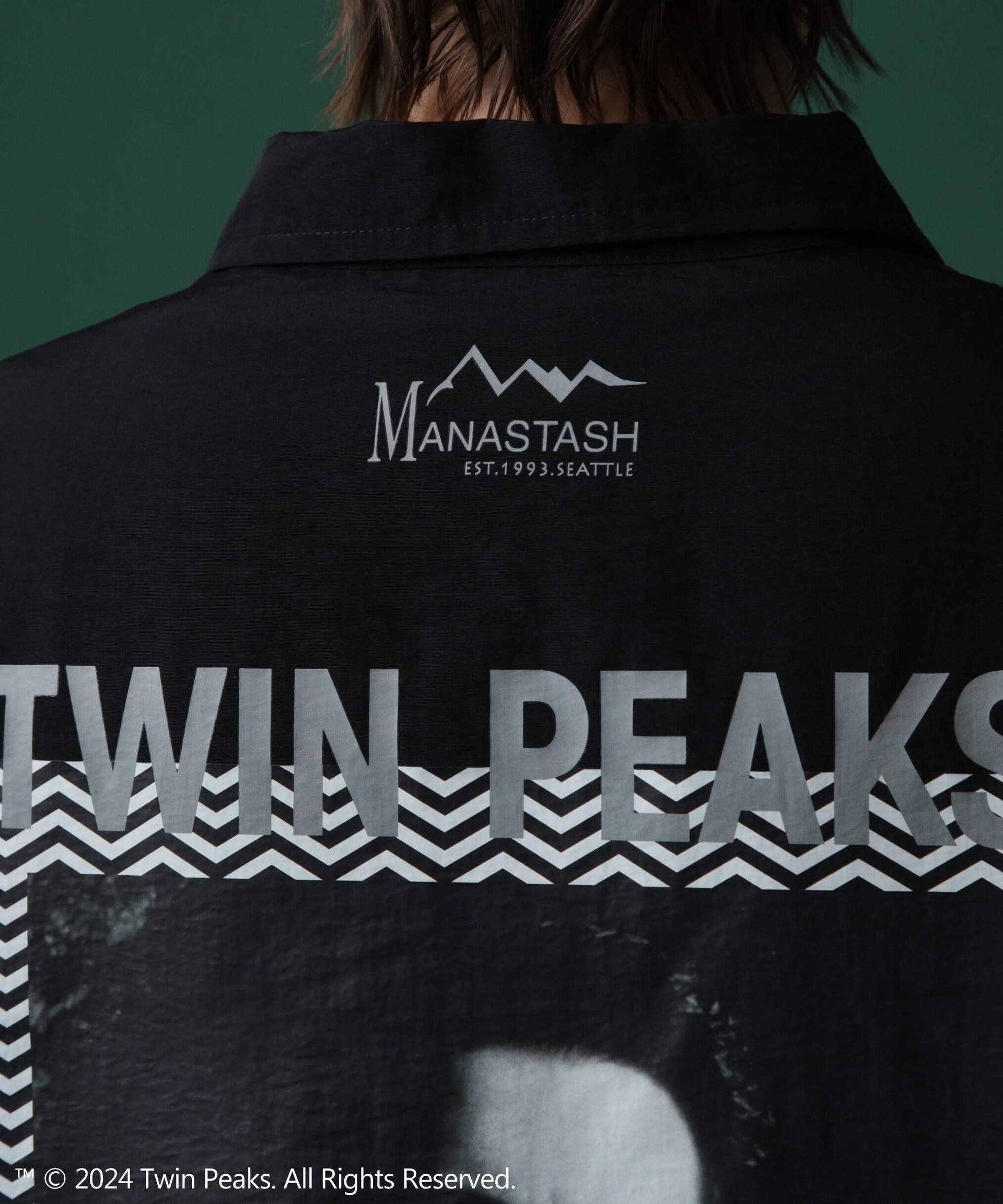 MANASTASH / Manasutasshu / Twin Peaks Coaches Jacket
