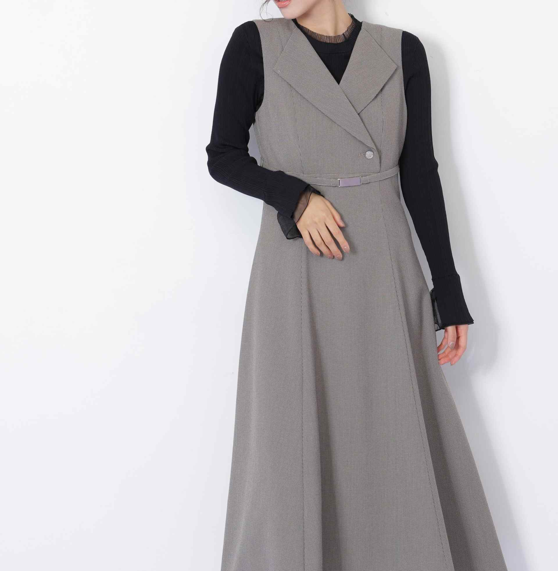 フレアジャンスカ ブラウン1