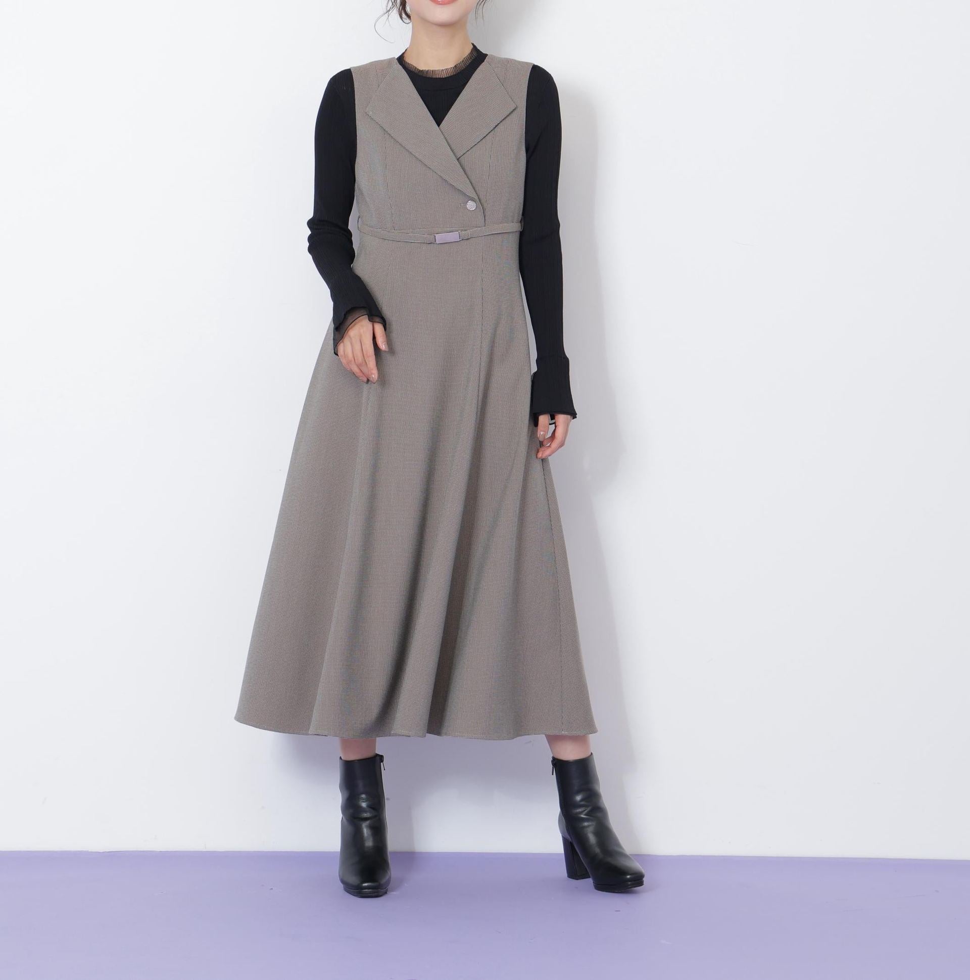 フレアジャンスカ ブラウン1