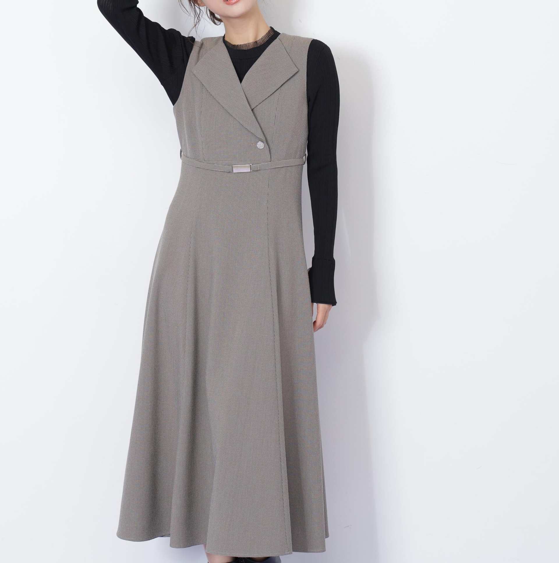 フレアジャンスカ ブラウン1