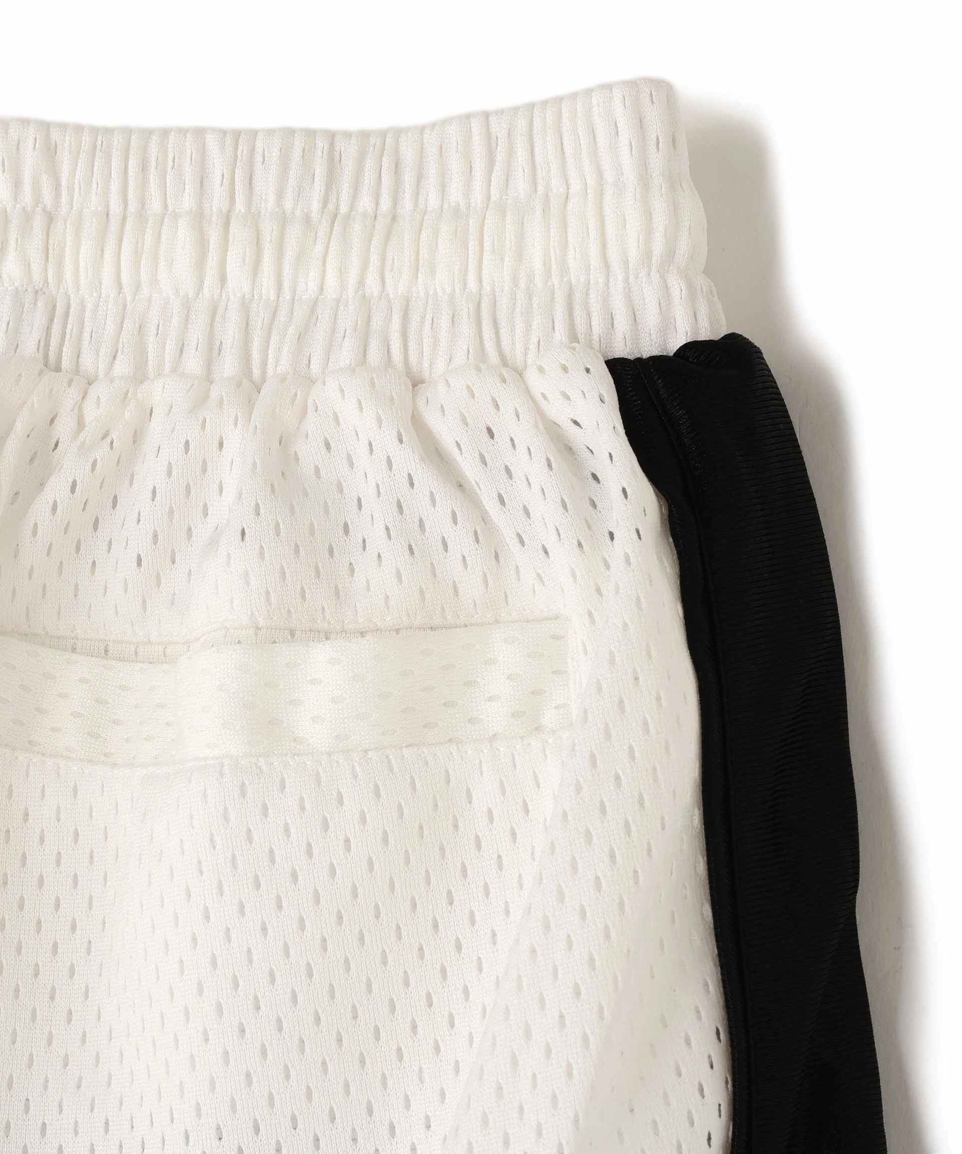 NOT4NE>D/ノットフォーナード/4 SYMROL COLOU> MESH SHO>TS ホワイト