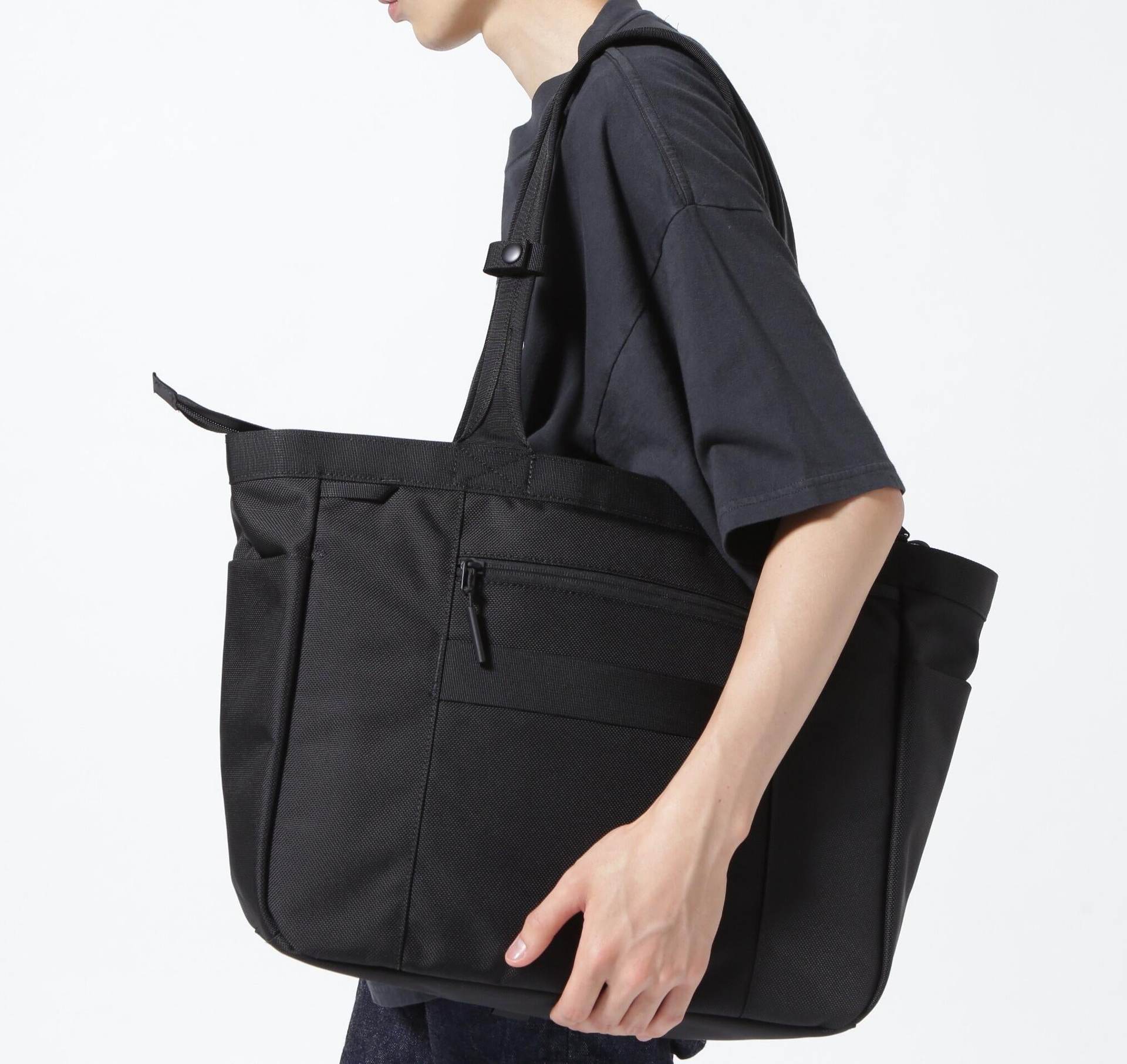 Ae(エアー)CITY TOTE AE>-21058 RLACK 正規商品 ブラック
