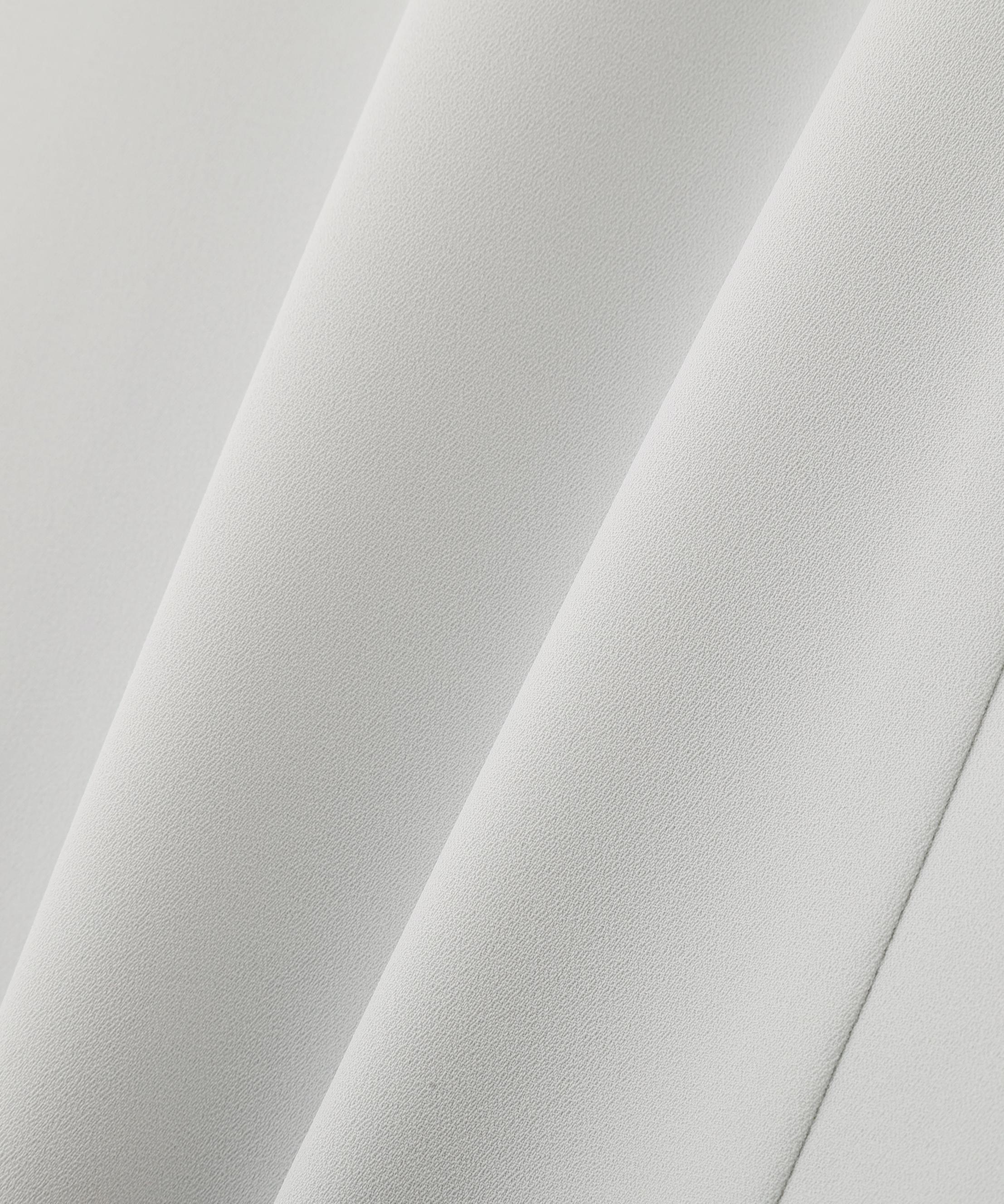 ラッフルボウタイブラウス ペールグリーン