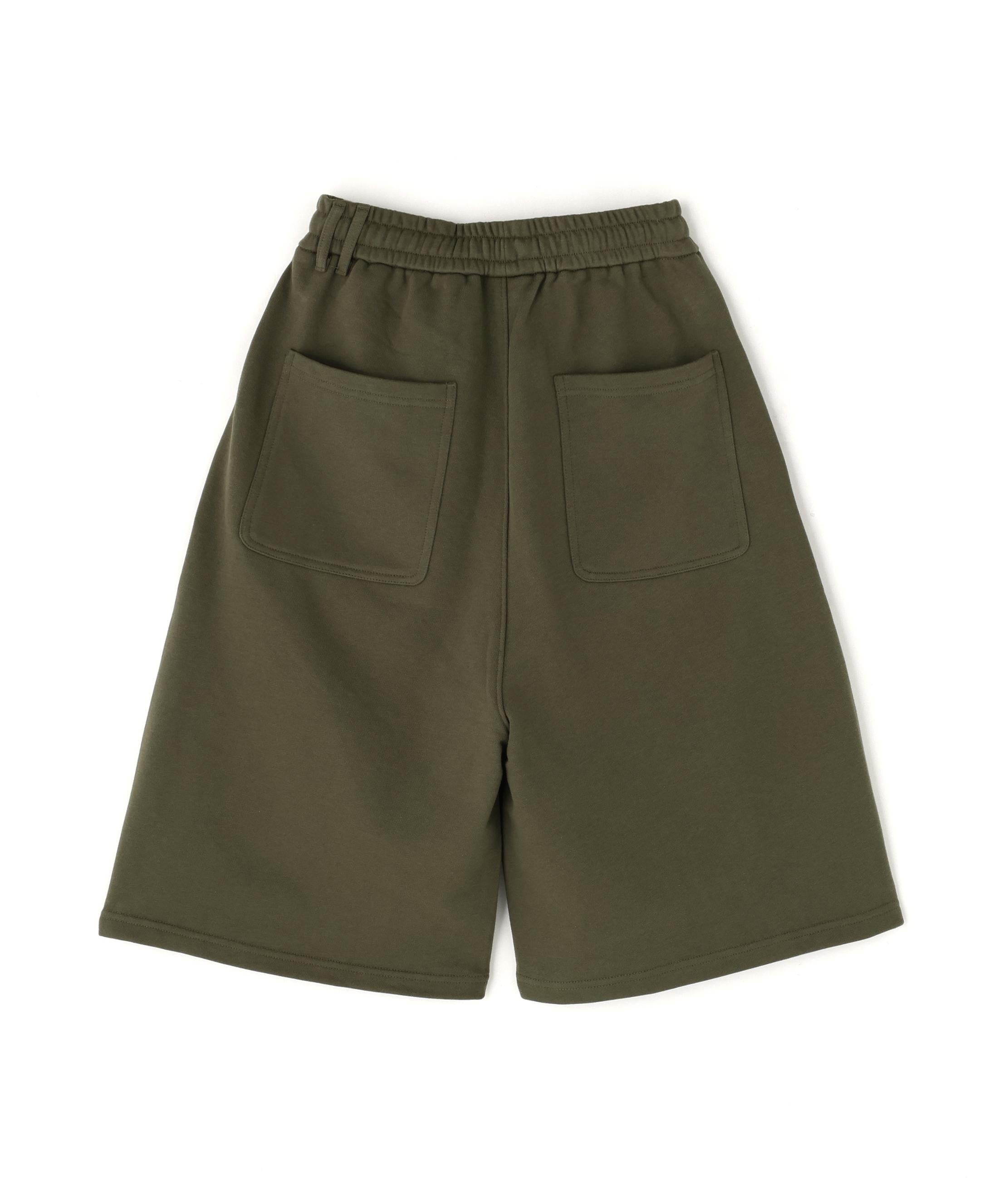 NOT4NERD/ノットフォーナード/TRIBAL BERMUDA SWEAT SHORTS カーキ