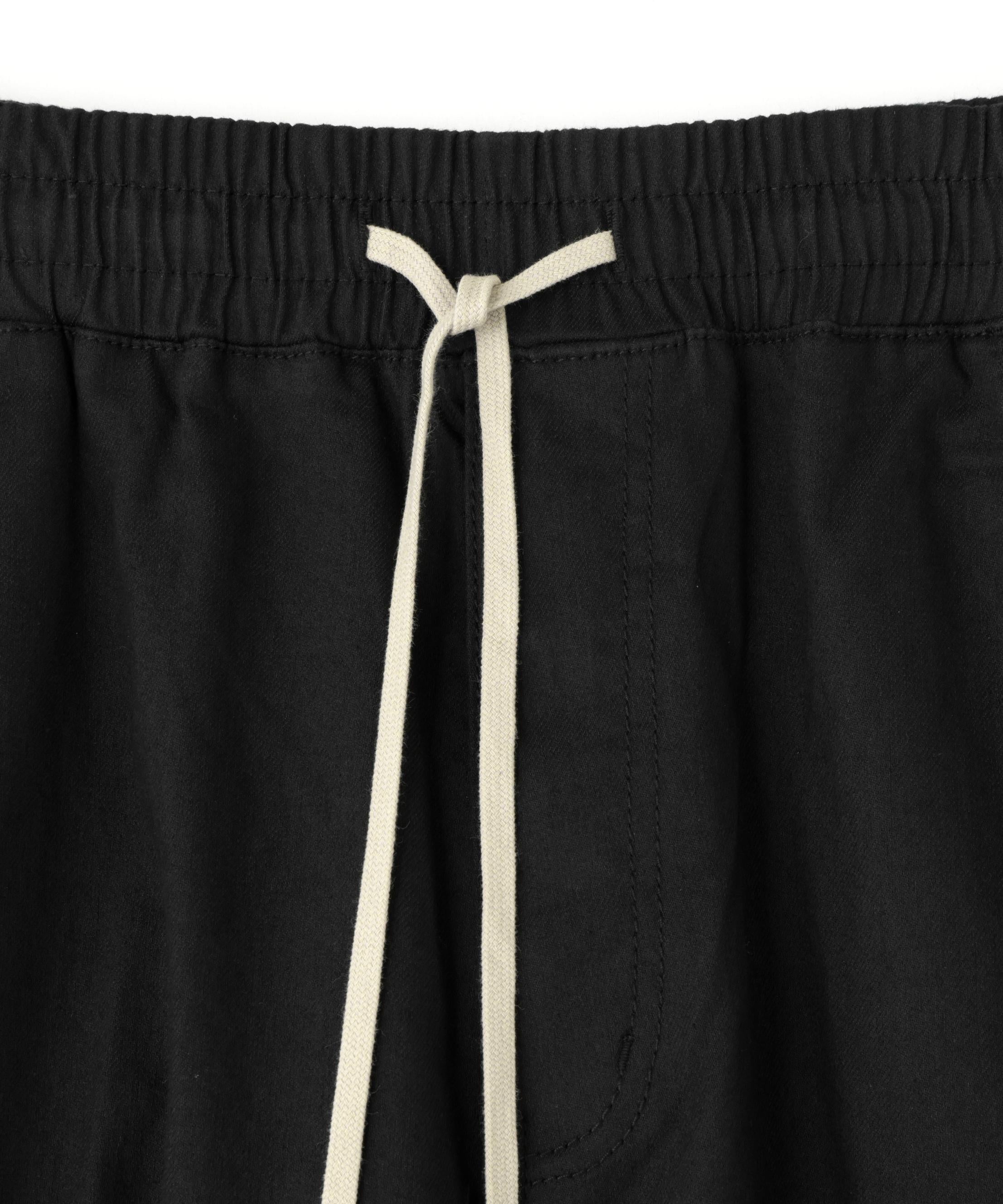 DankeSchon/ダンケシェーン/ST TWILL FLARE CARGO PANTS ブラック