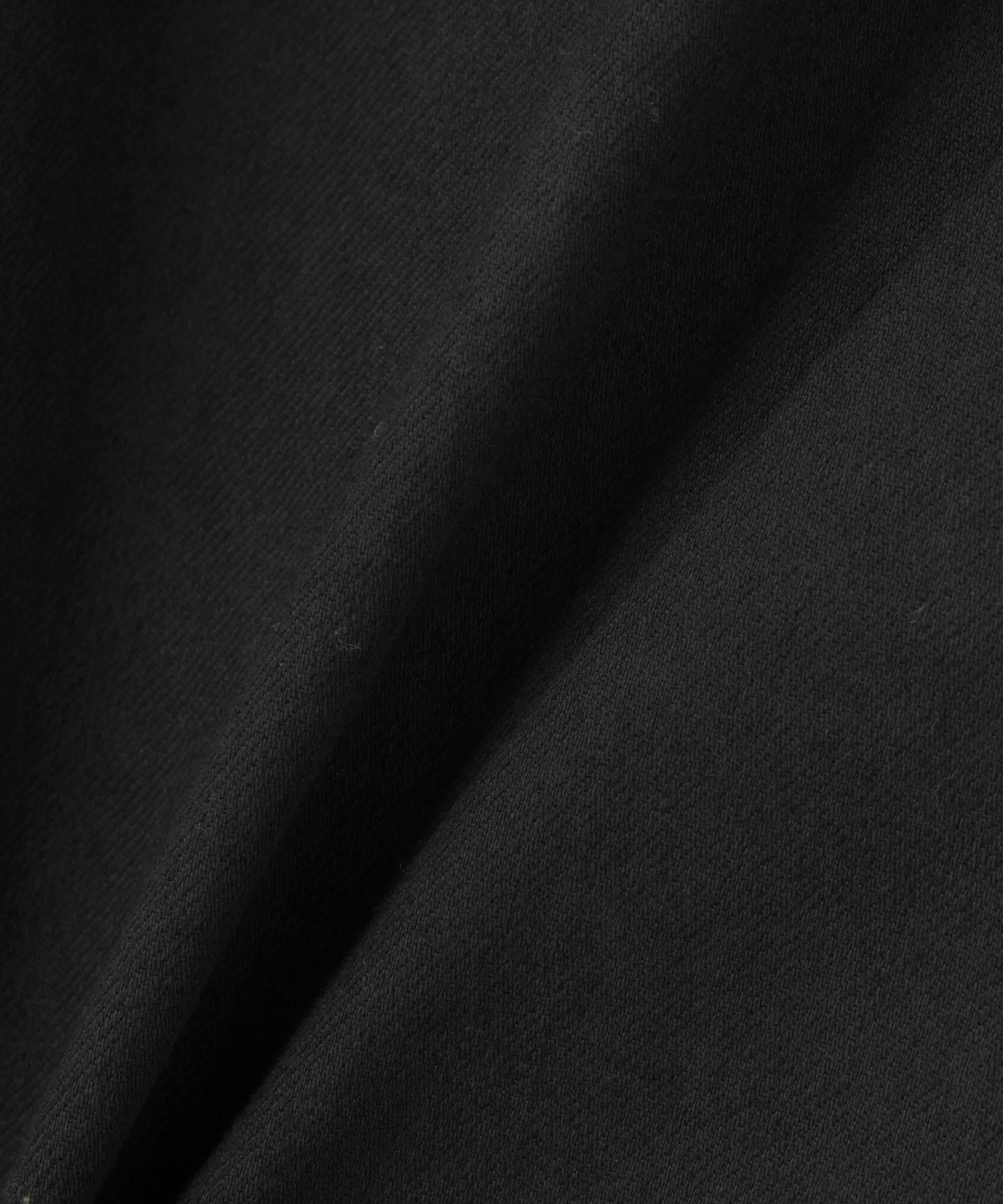 DankeSchon/ダンケシェーン/ST TWILL FLARE CARGO PANTS ブラック