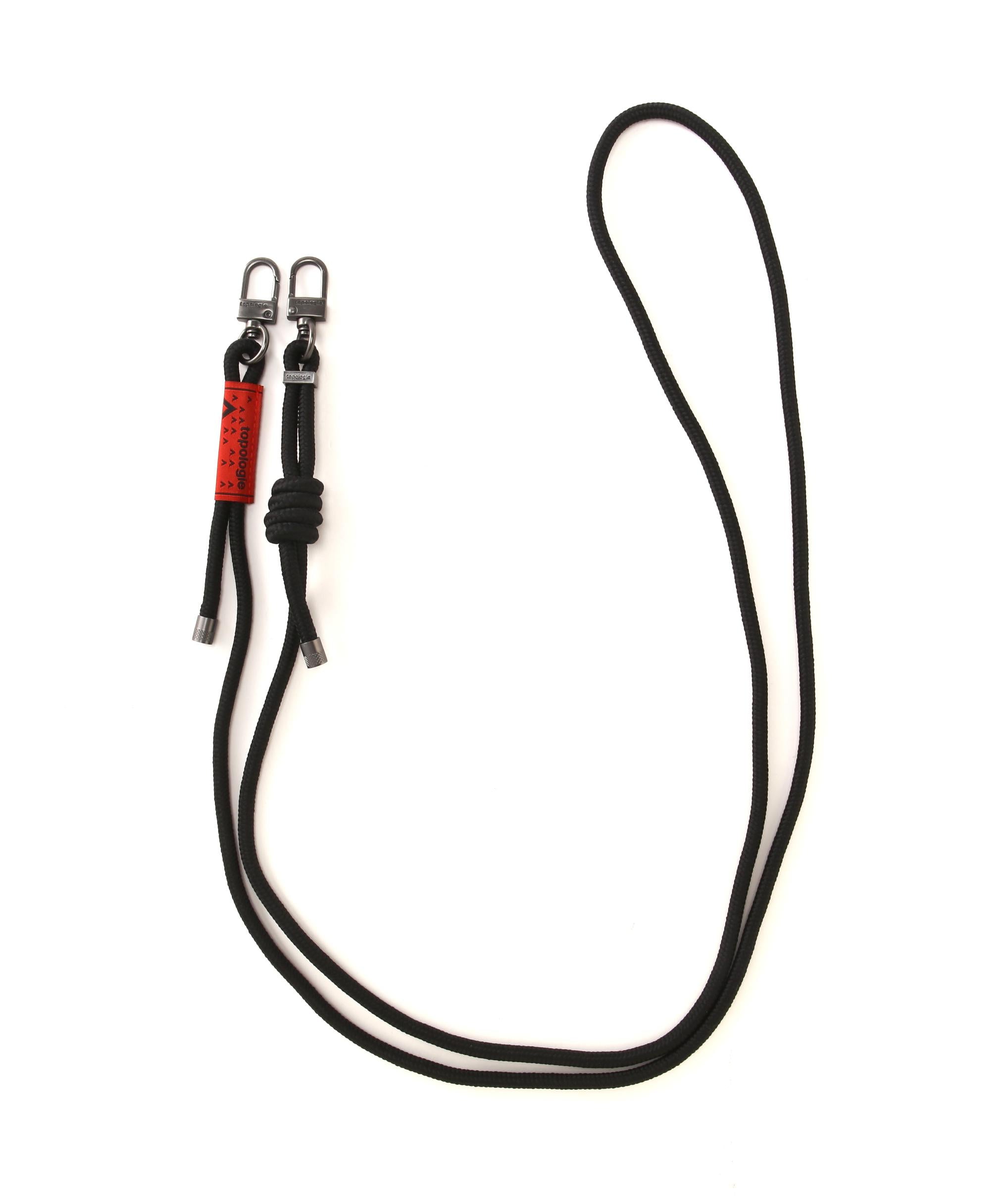 Topologie/トポロジー Wares Straps 6.0mm Rope Strap ブラック