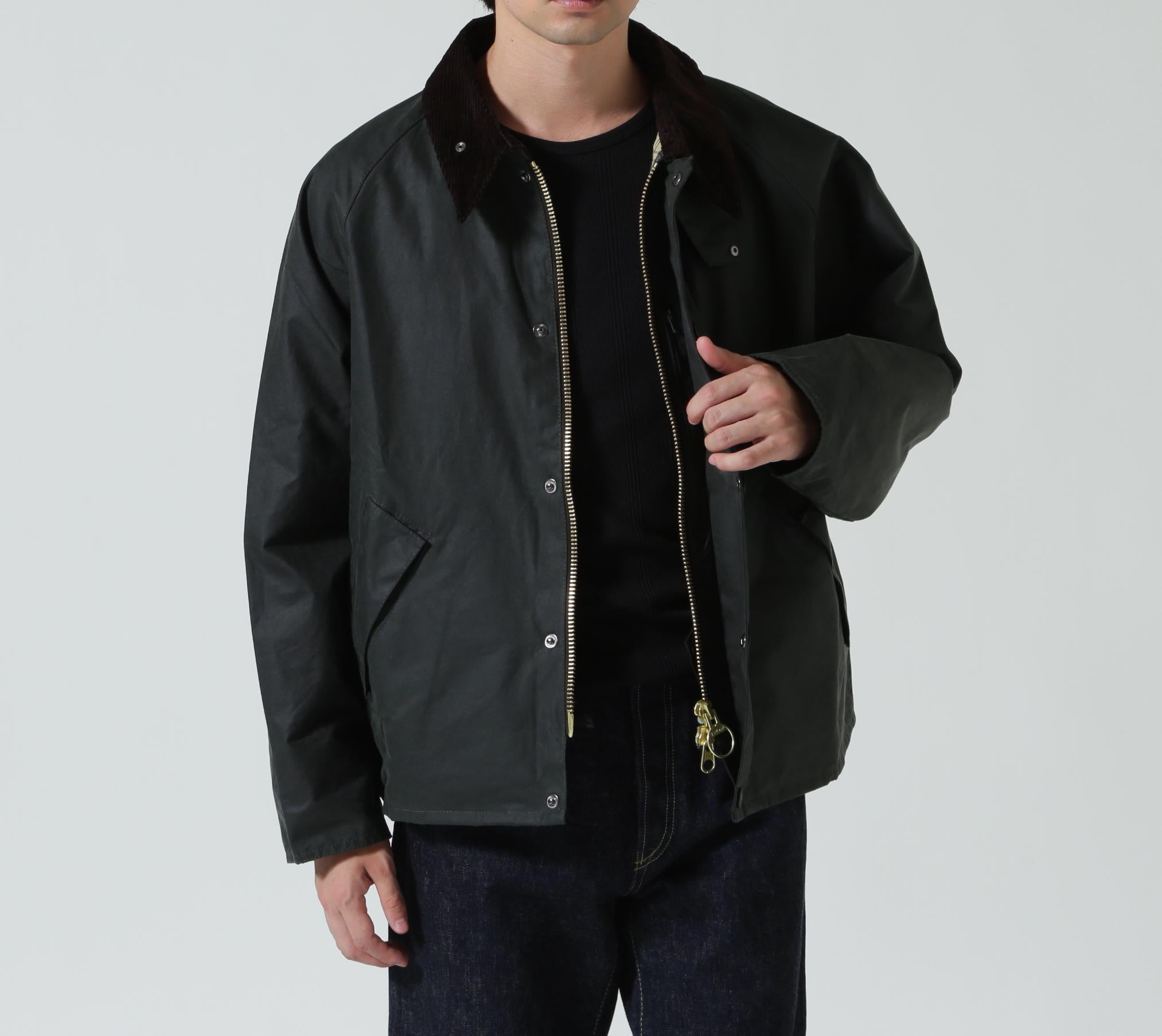 Barbour os transport wax transport jacket