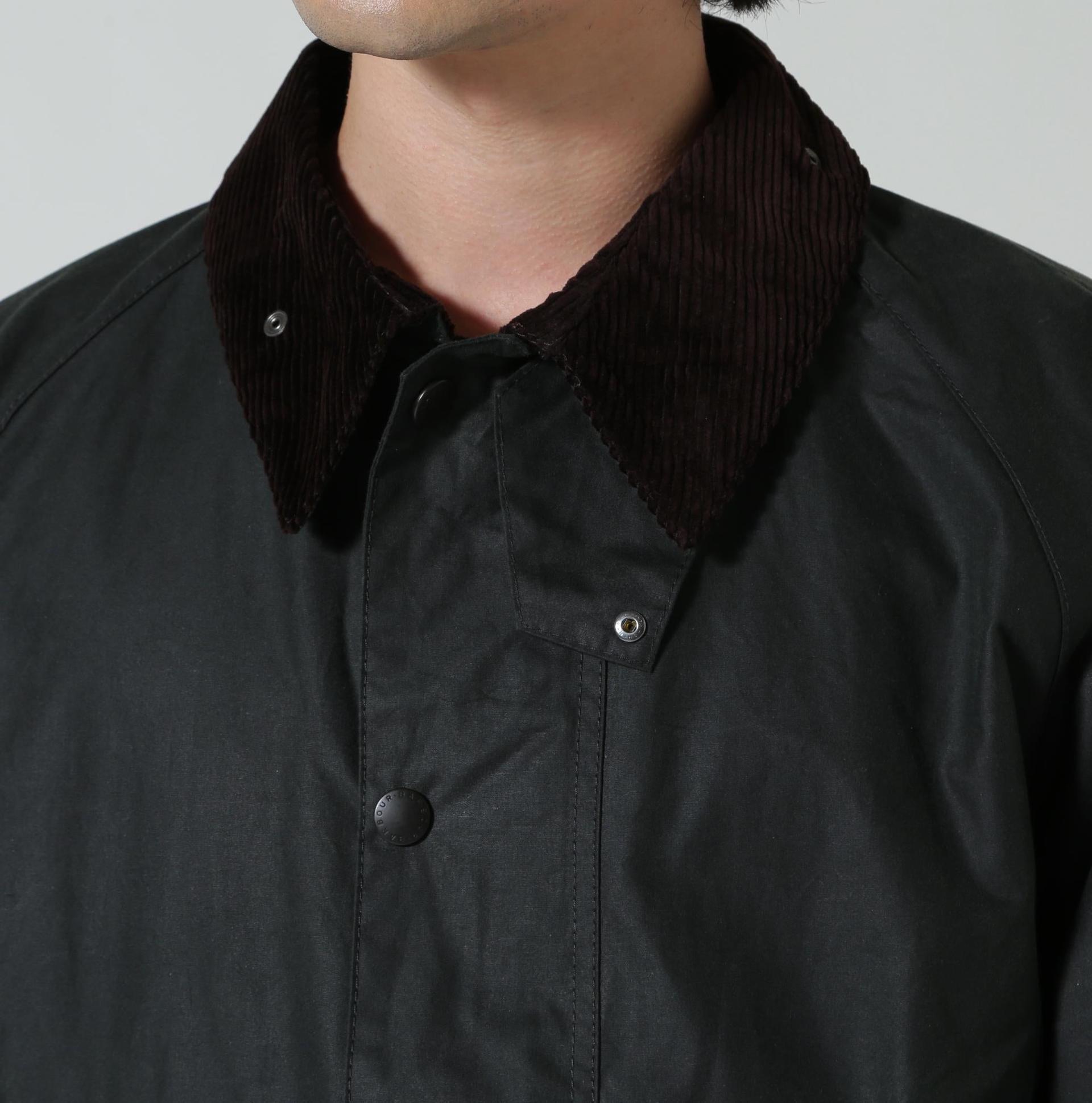 Raou <バブアー os tanspot wax トランスポートジャケット セージ1