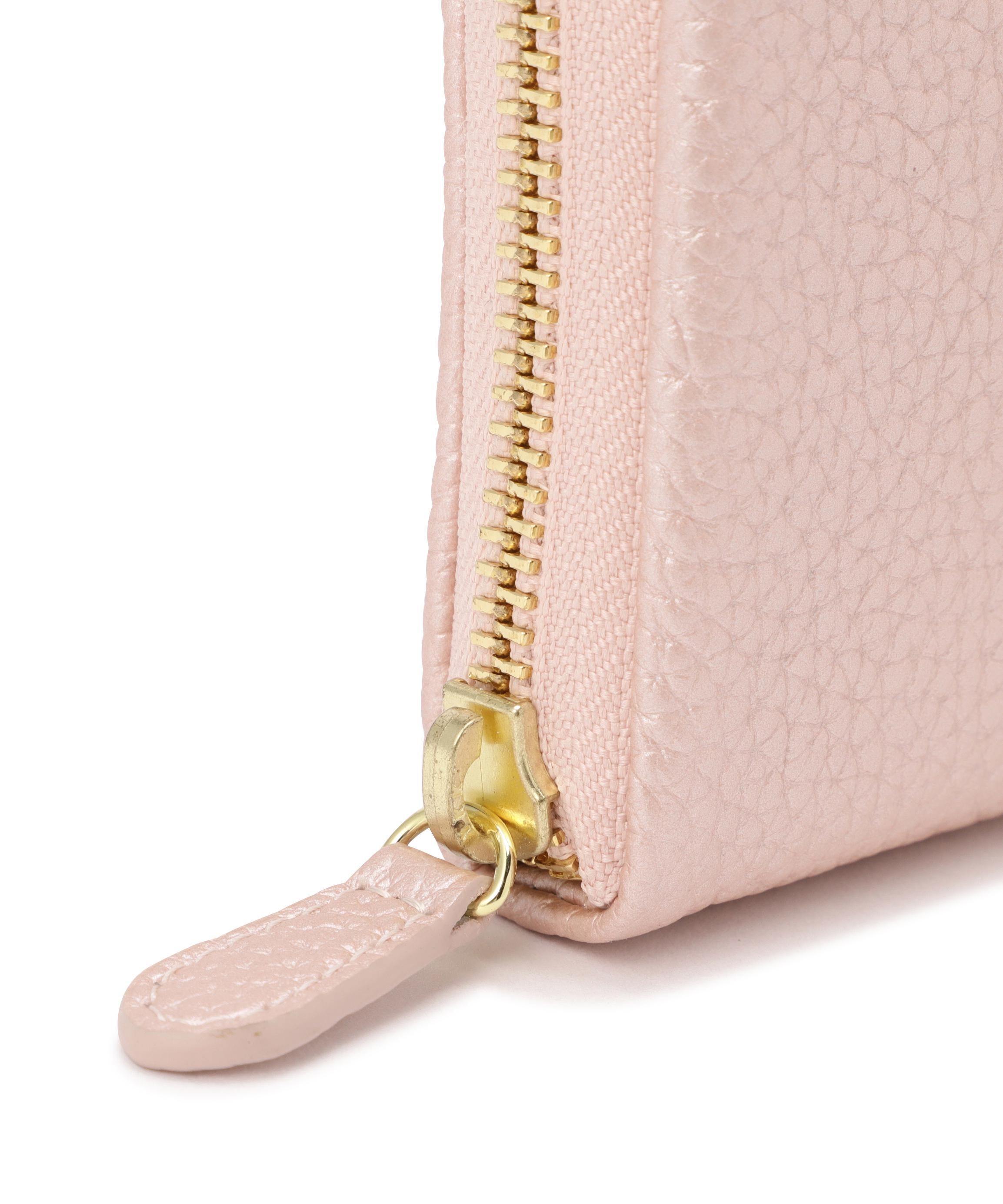 SNOOPY LEATHER COLLECTION/スヌーピーレザーコレクション/かるふわシリーズ束入れ ピンク