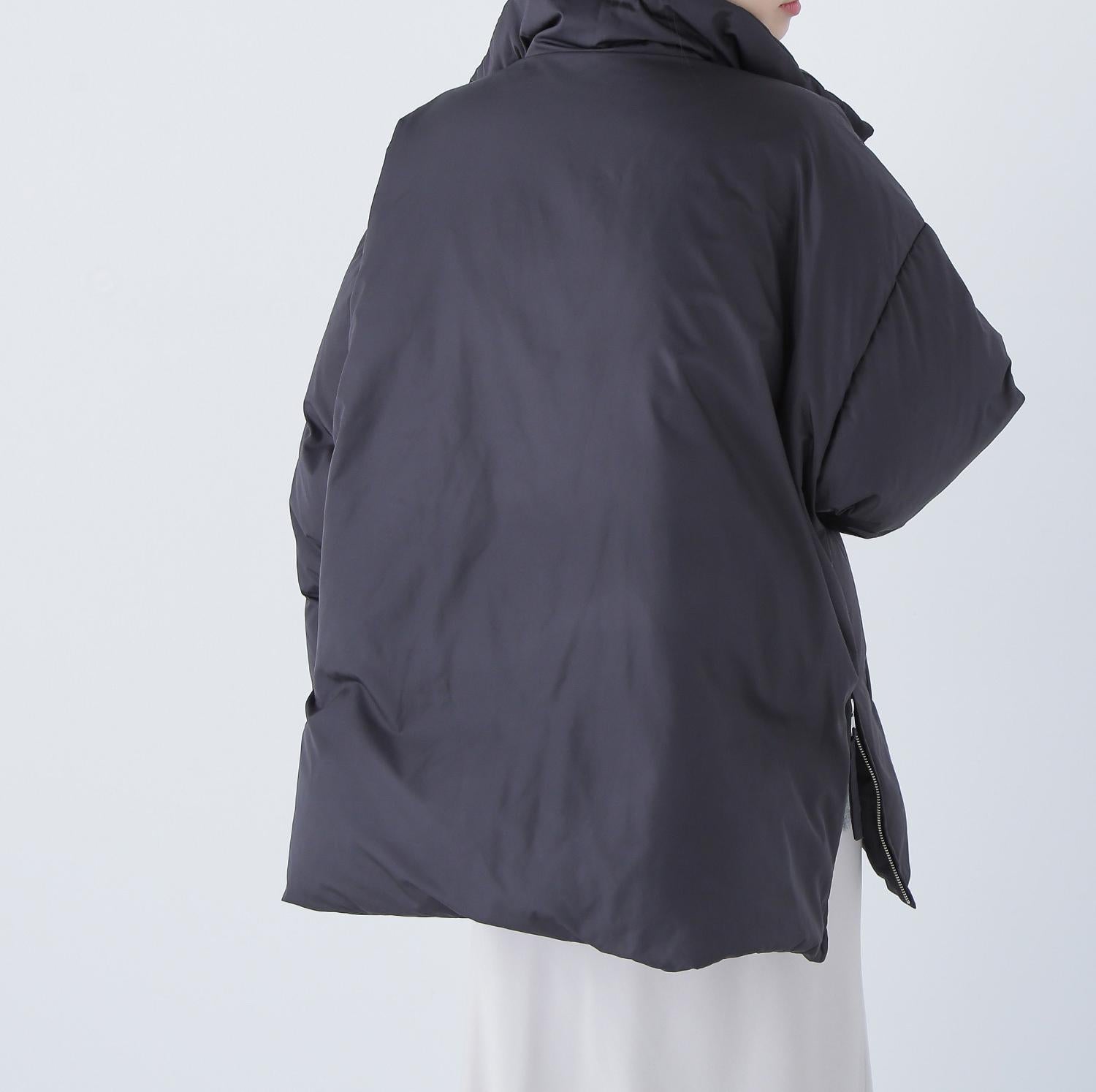 シームレスミドルダウン ブラック