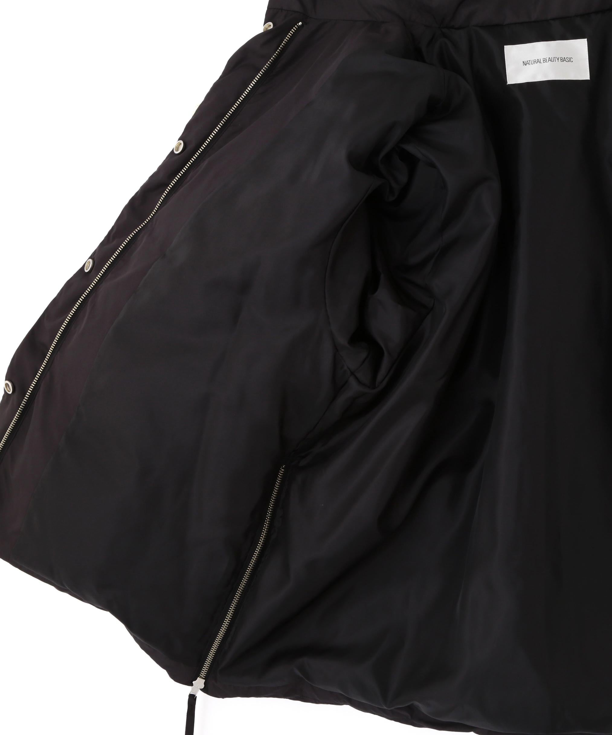 シームレスミドルダウン ブラック