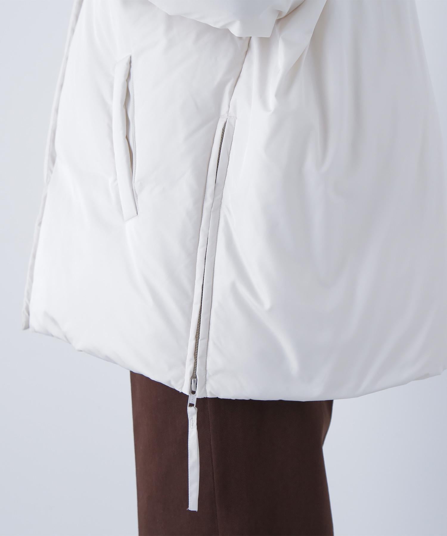 シームレスミドルダウン エクリュ1