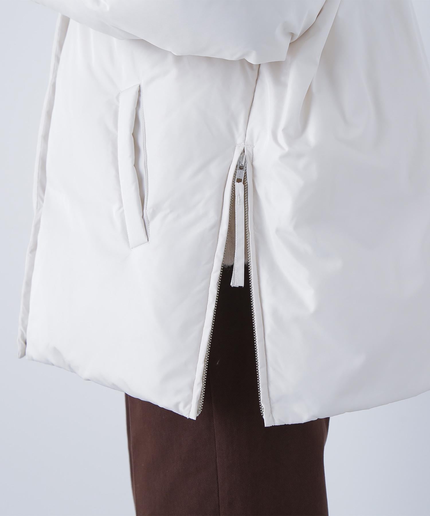 シームレスミドルダウン エクリュ1