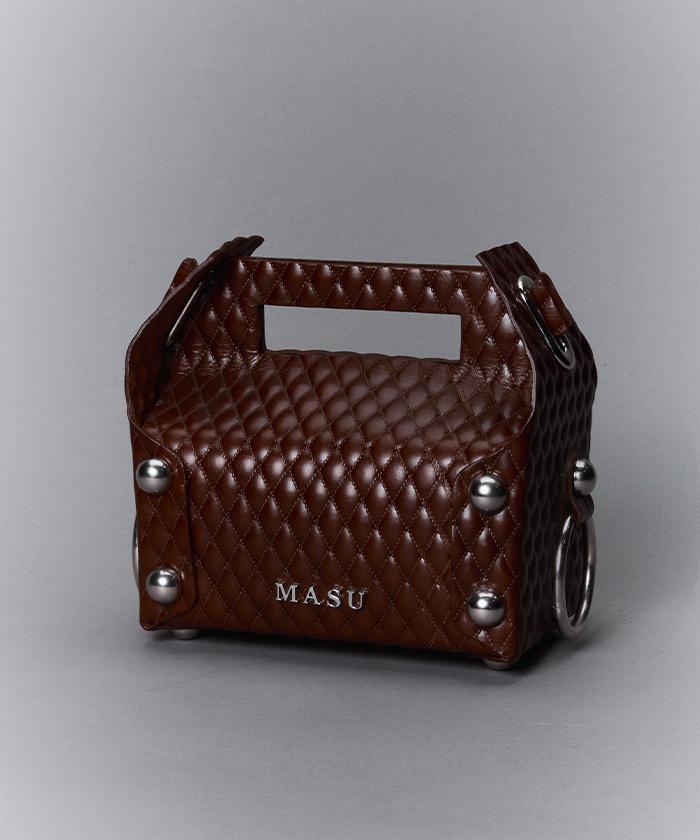 MASU/エムエーエスユー/LEATHE> CAKE RAG/ M25F9OJ008 ブラウン