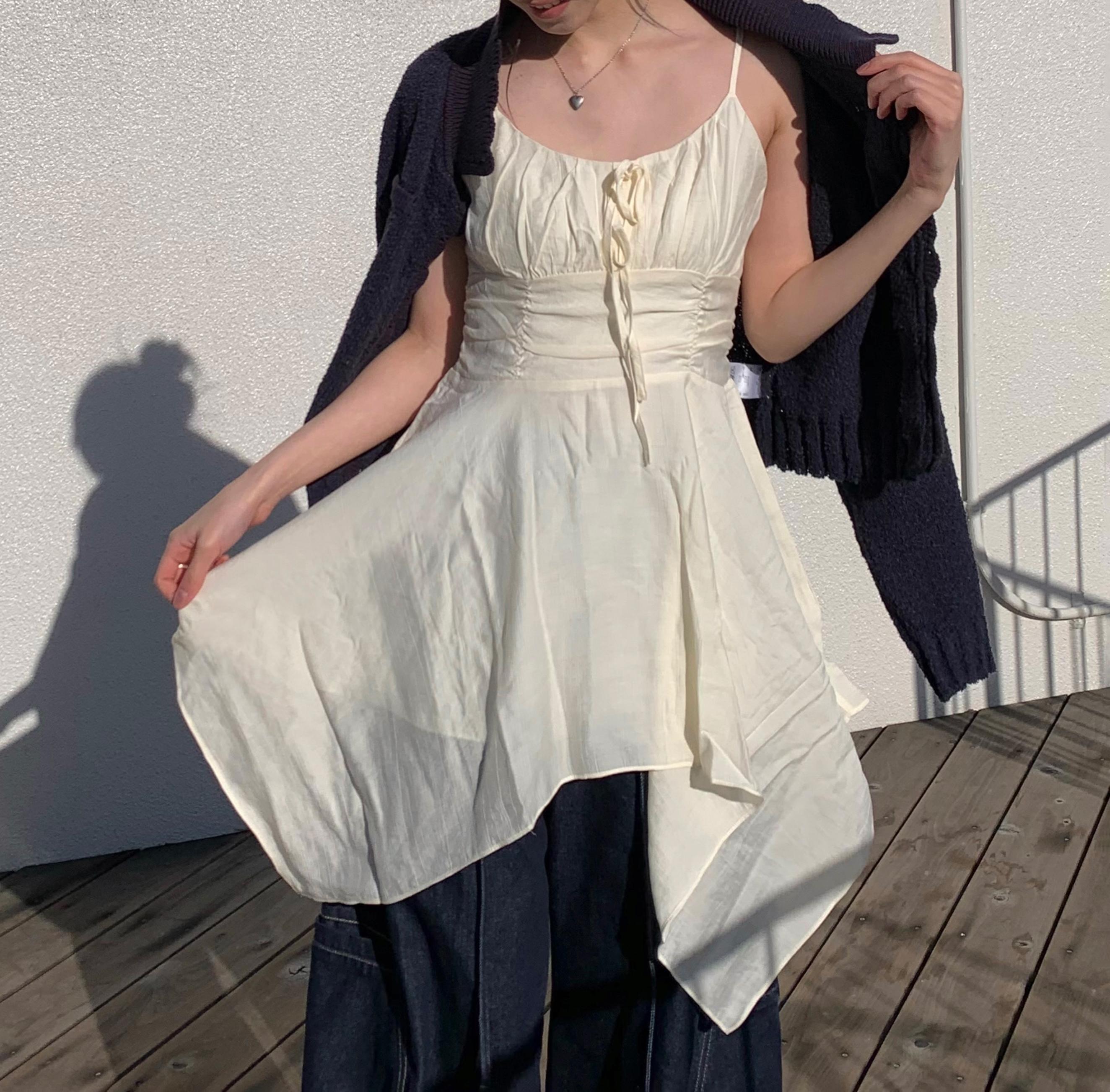 イレヘムチュニックキャミワンピース オフ