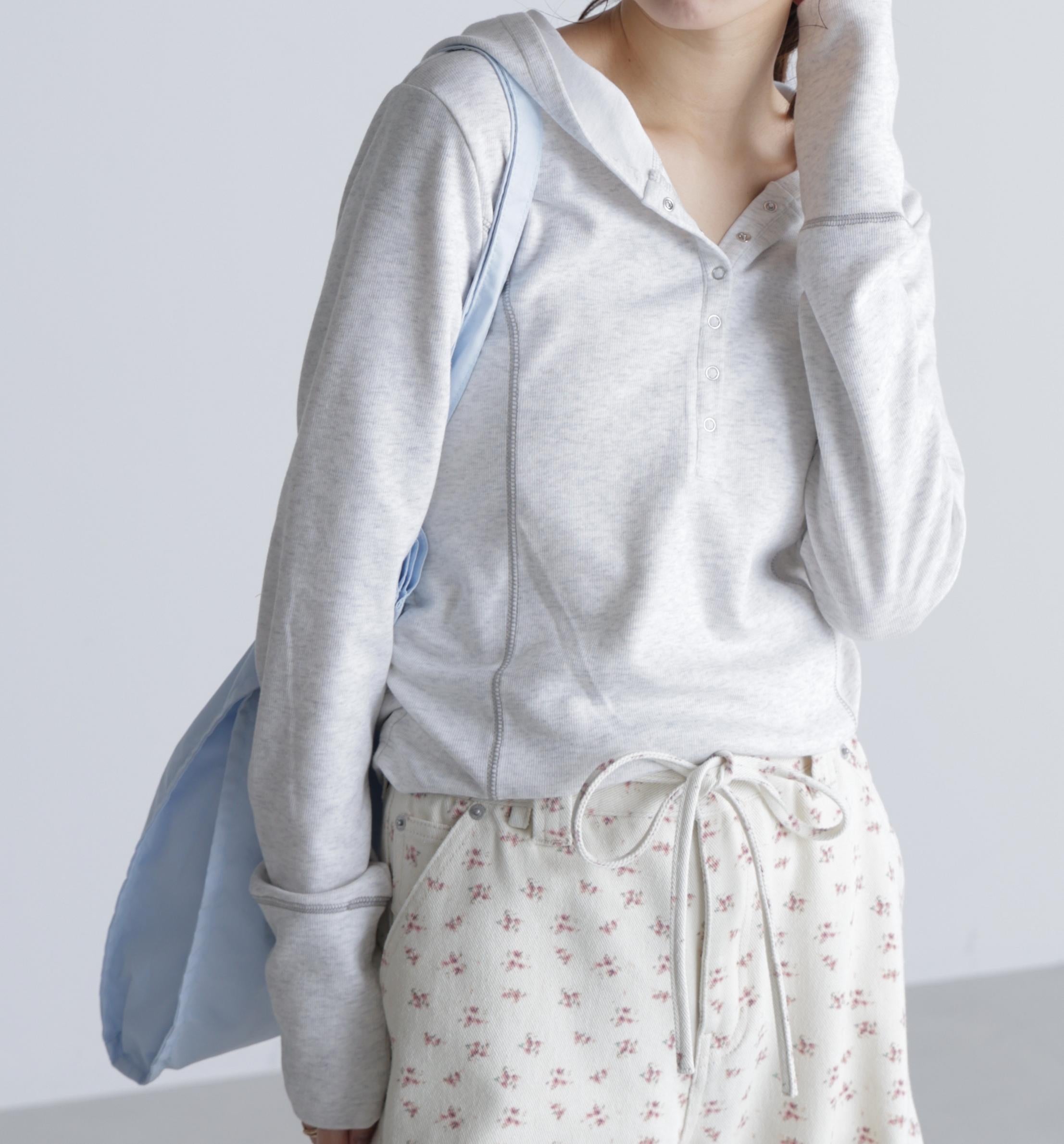 スキッパーカットソーフーディー オートミール