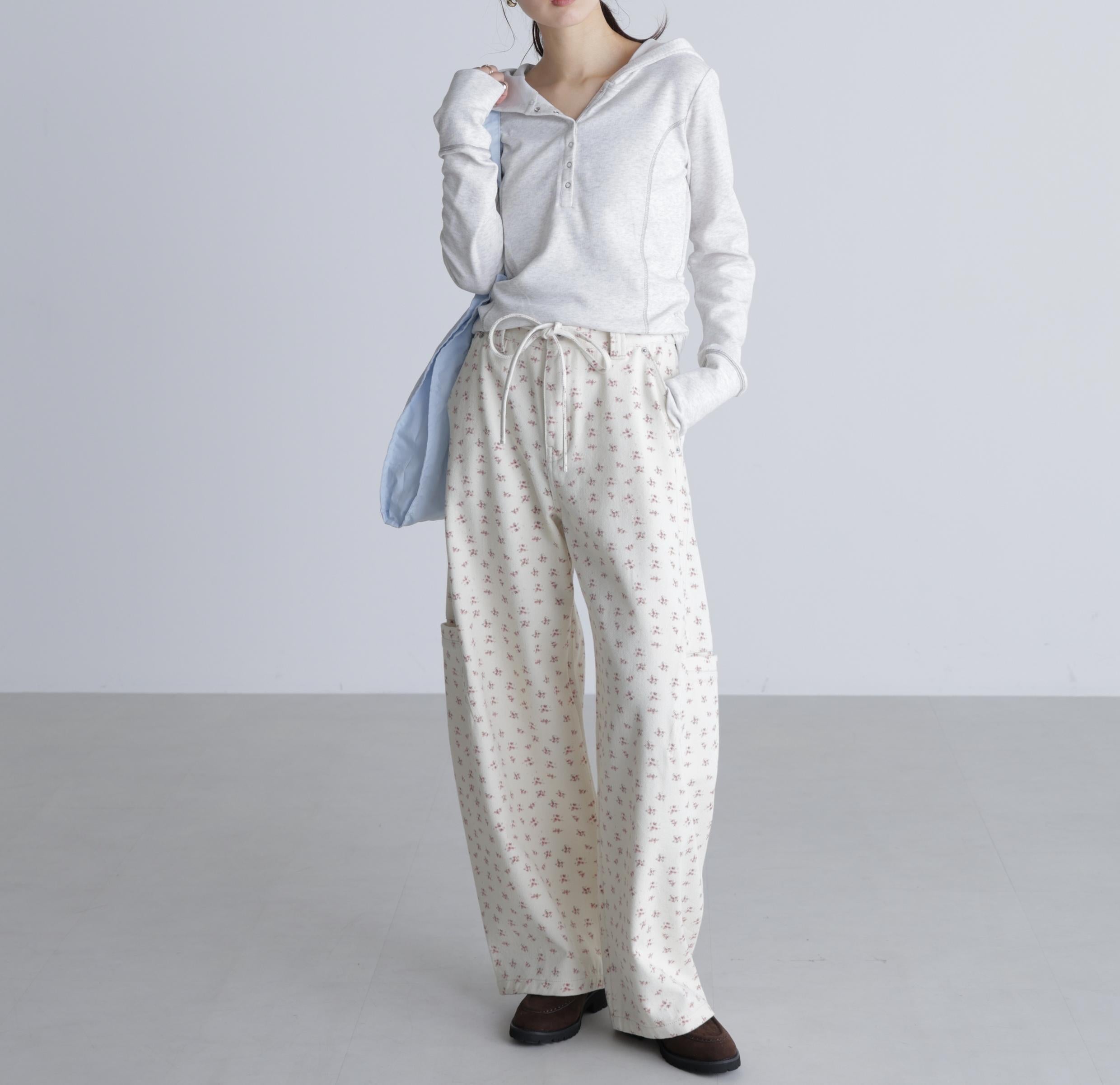 スキッパーカットソーフーディー オートミール