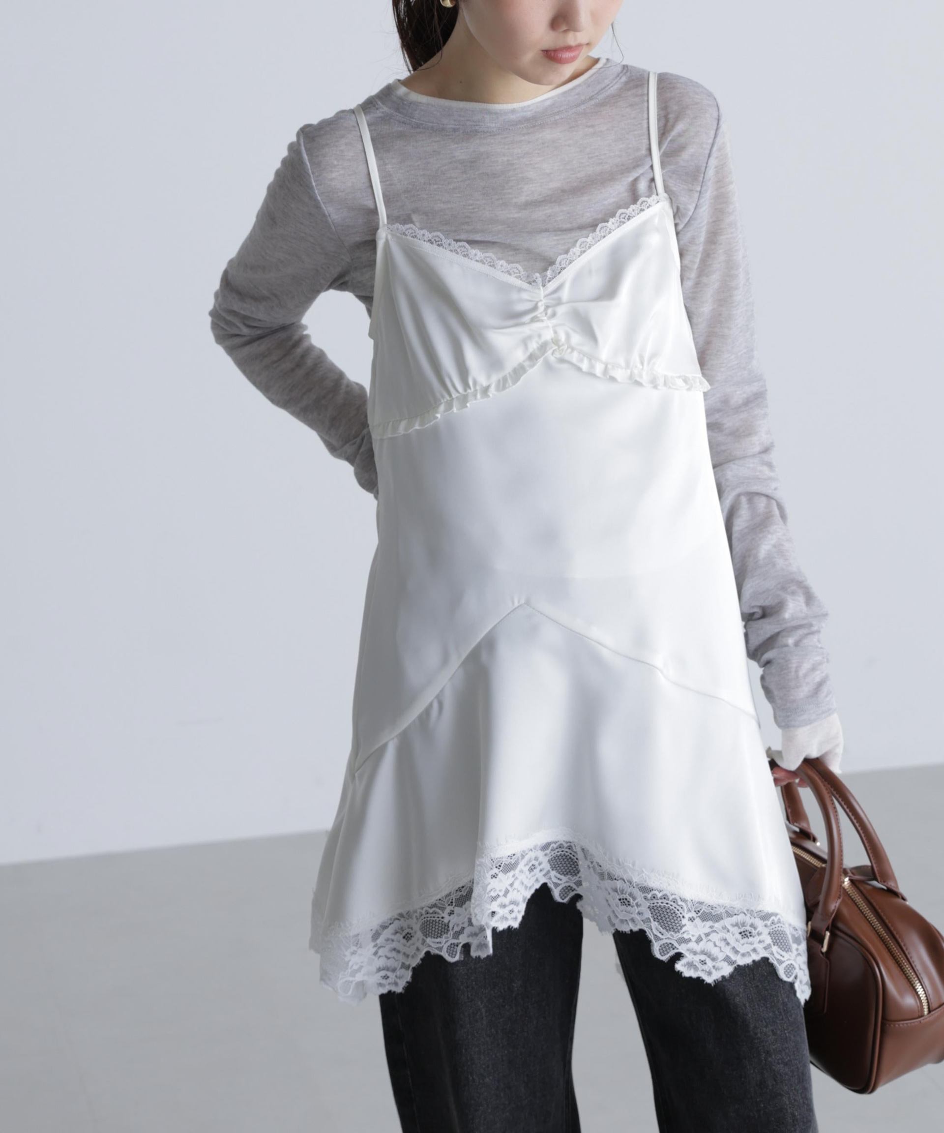 イレヘムキャミワンピース オフ