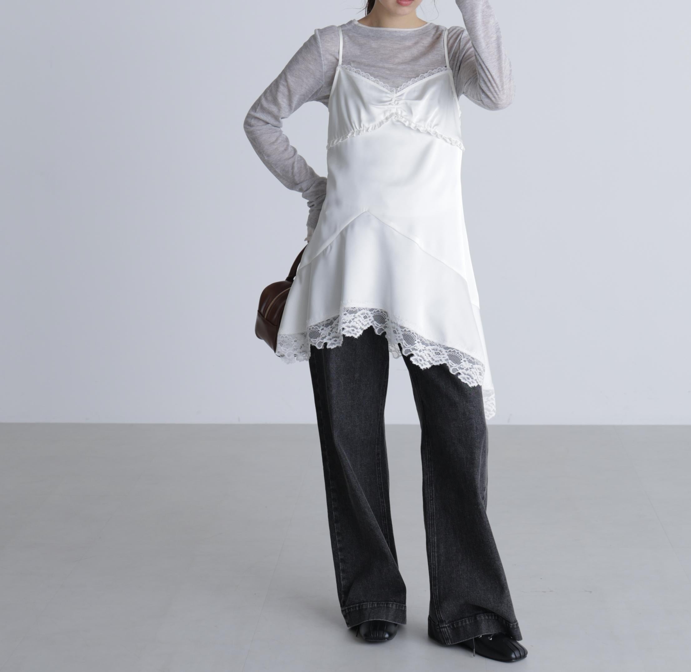 イレヘムキャミワンピース オフ