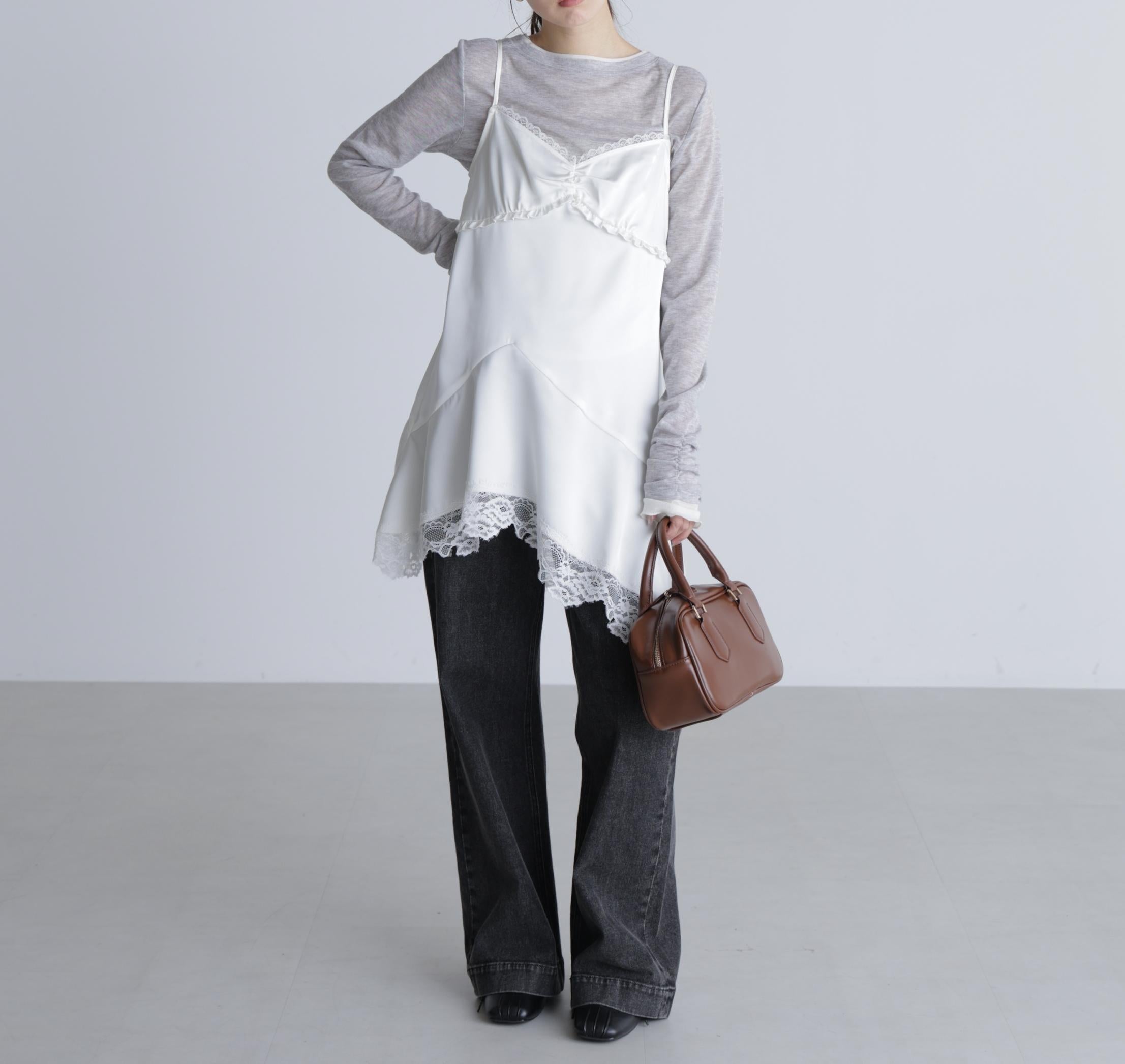 イレヘムキャミワンピース オフ