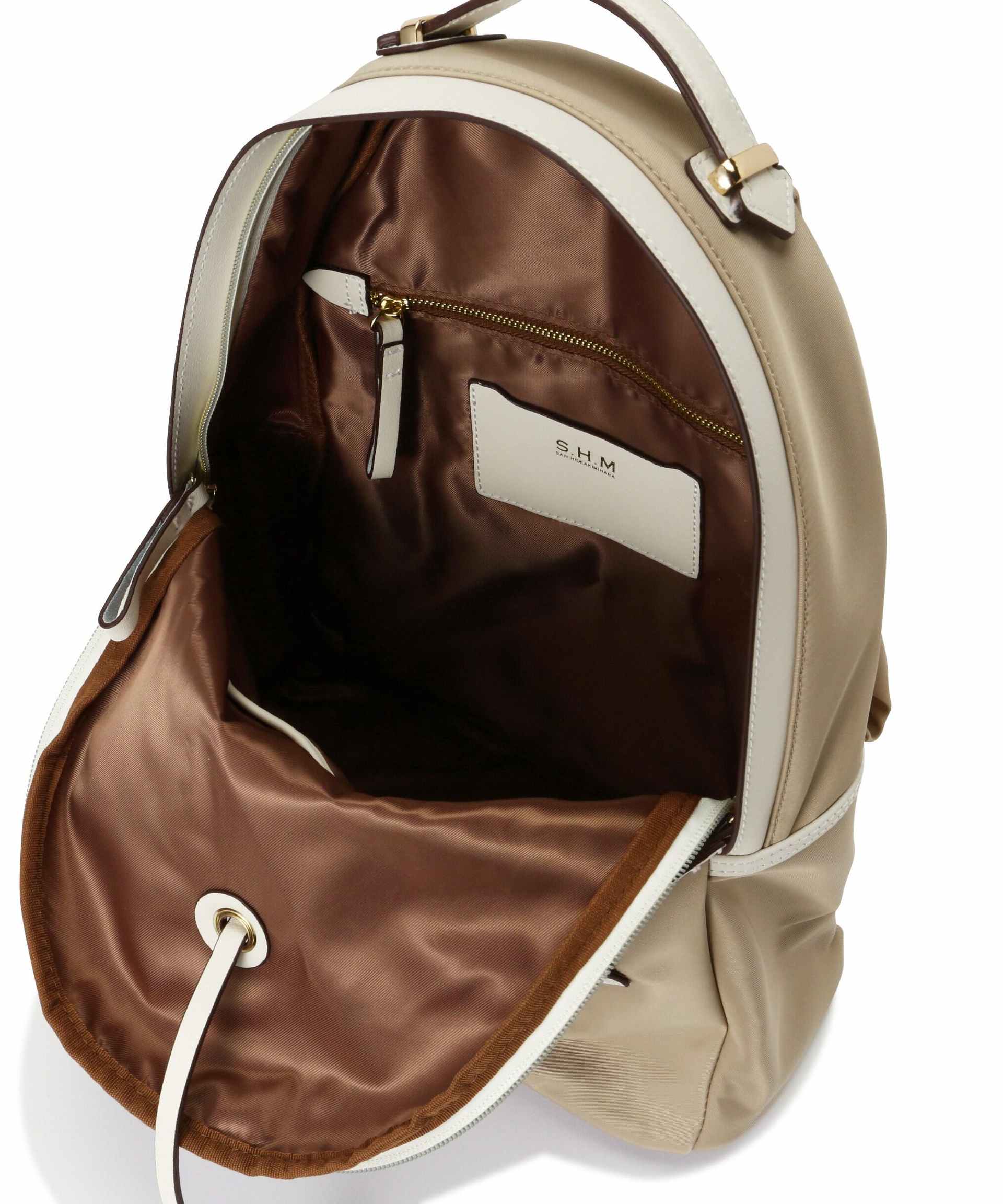 SAN HIDEAKIMIHA>A(サン ヒデアキミハラ)ALLUE>/>UCKSACK ベージュ