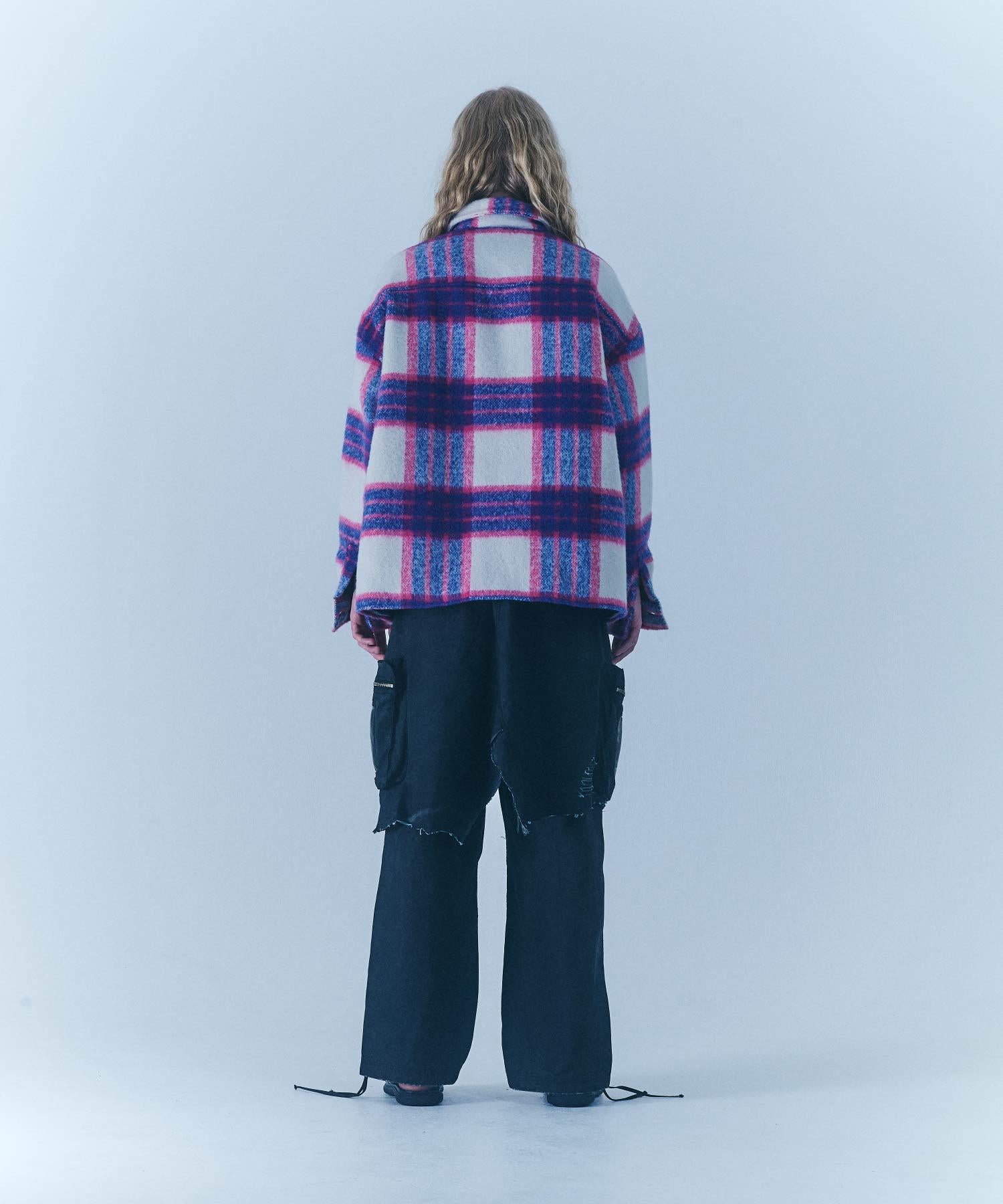 FR(13)NDS/フレンズ/Fake Layered Cargo Pants ブラック