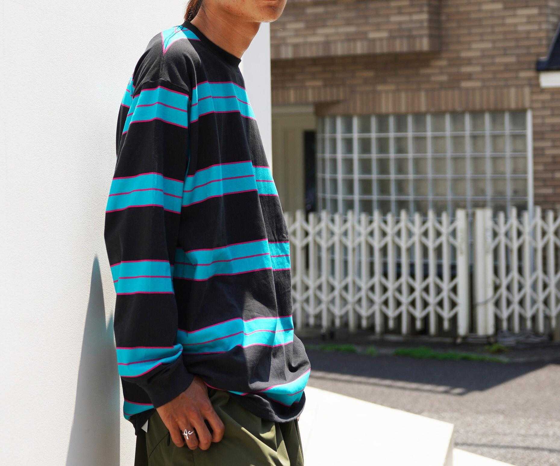 MANASTASH/マナスタッシュ/ARE>DEEN L/S TEE/アバディーンロングスリーブT ブラック