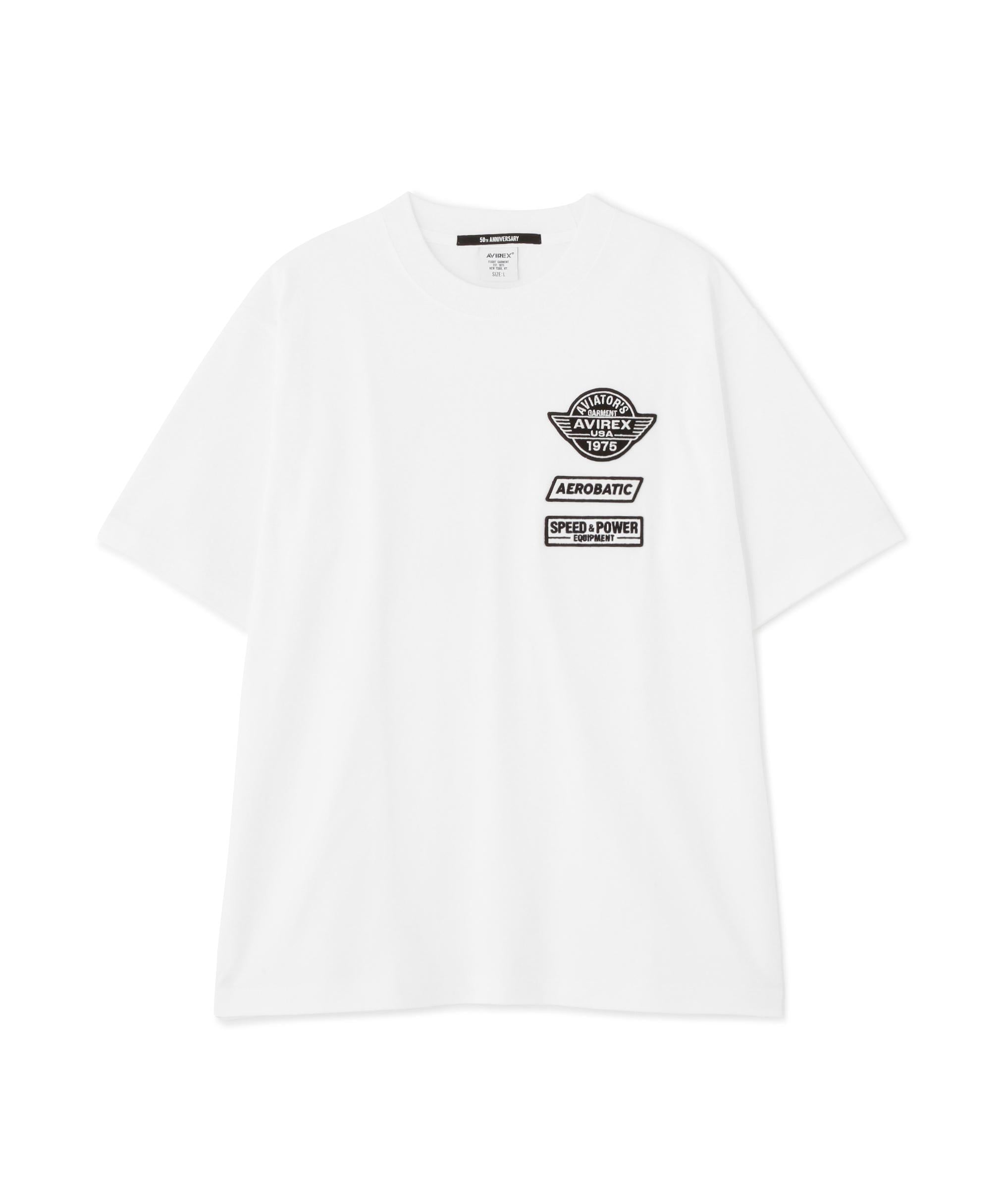 《50th Annivesay》S/S T-SHI>T ホワイト