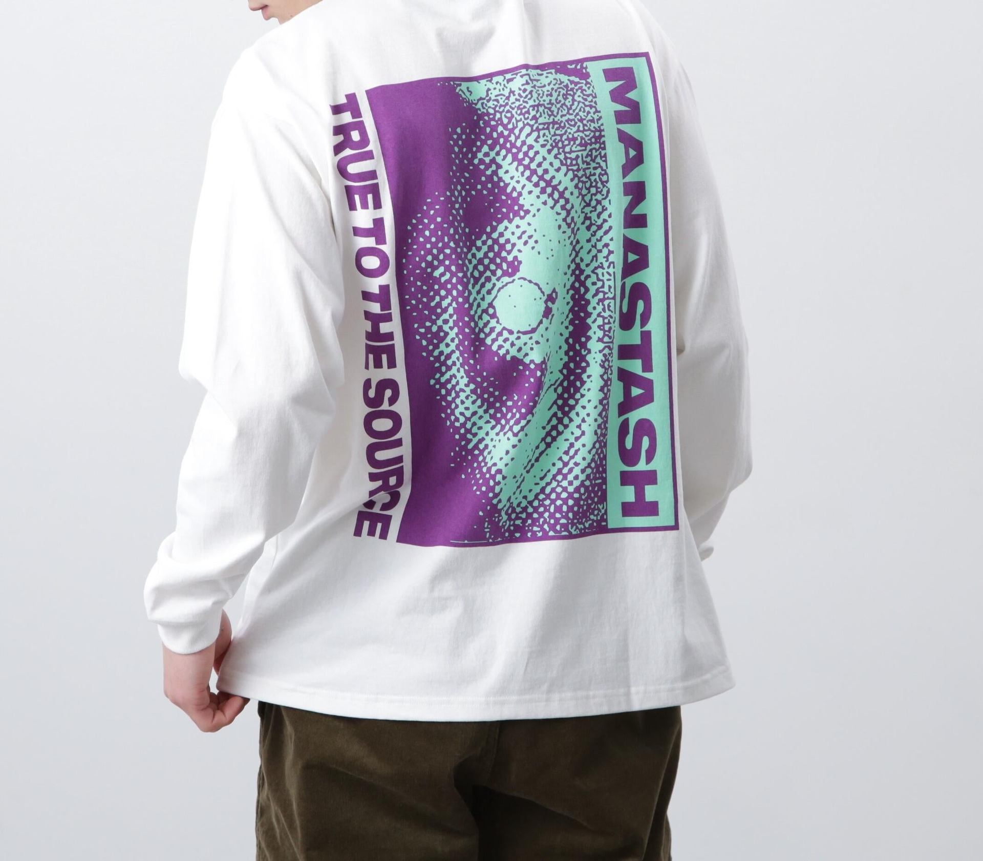 MANASTASH/マナスタッシュ/CiTee L/S TEE EYE/シティーロングスリーブ アイ ホワイト