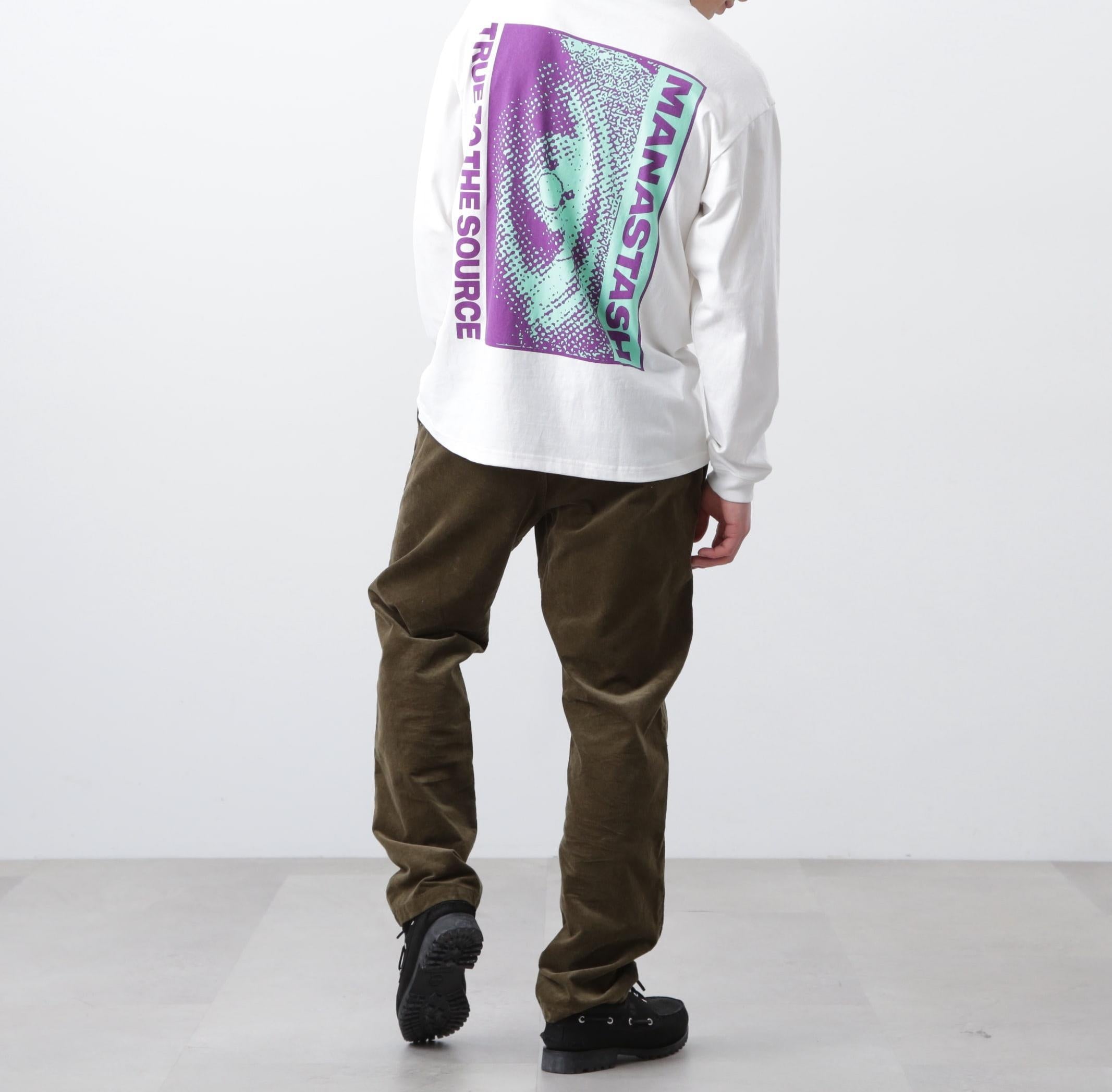 MANASTASH/マナスタッシュ/CiTee L/S TEE EYE/シティーロングスリーブ アイ ホワイト