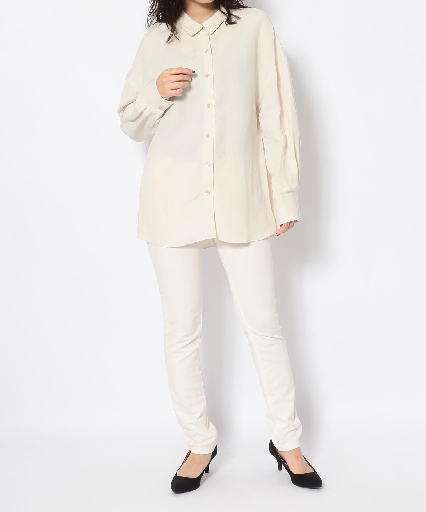 Dolly-sean (ドリーシーン) リネンシャツ アイボリー2