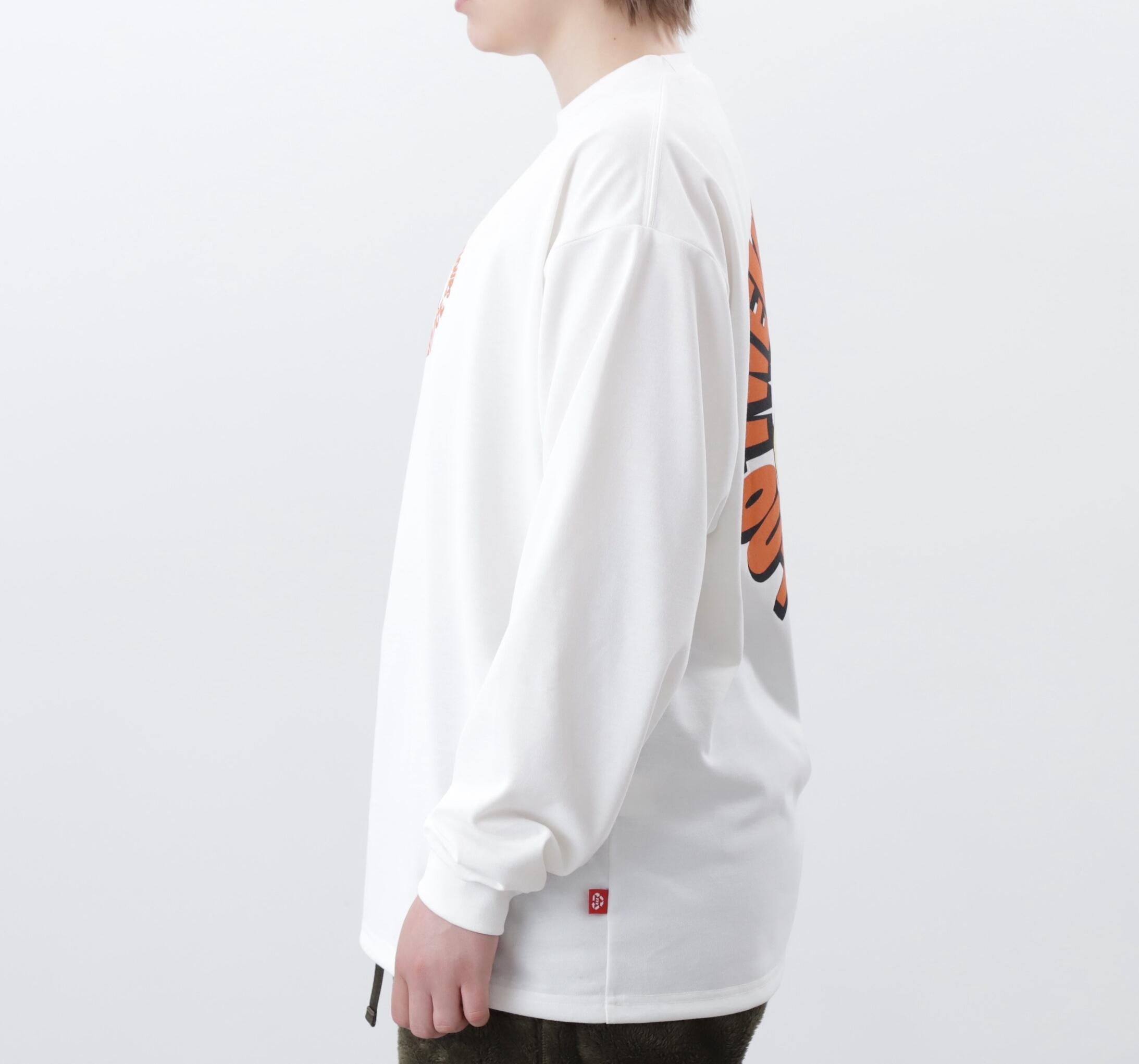 MANASTASH/マナスタッシュ/>E:POLY L/S TEE 24H>S ホワイト