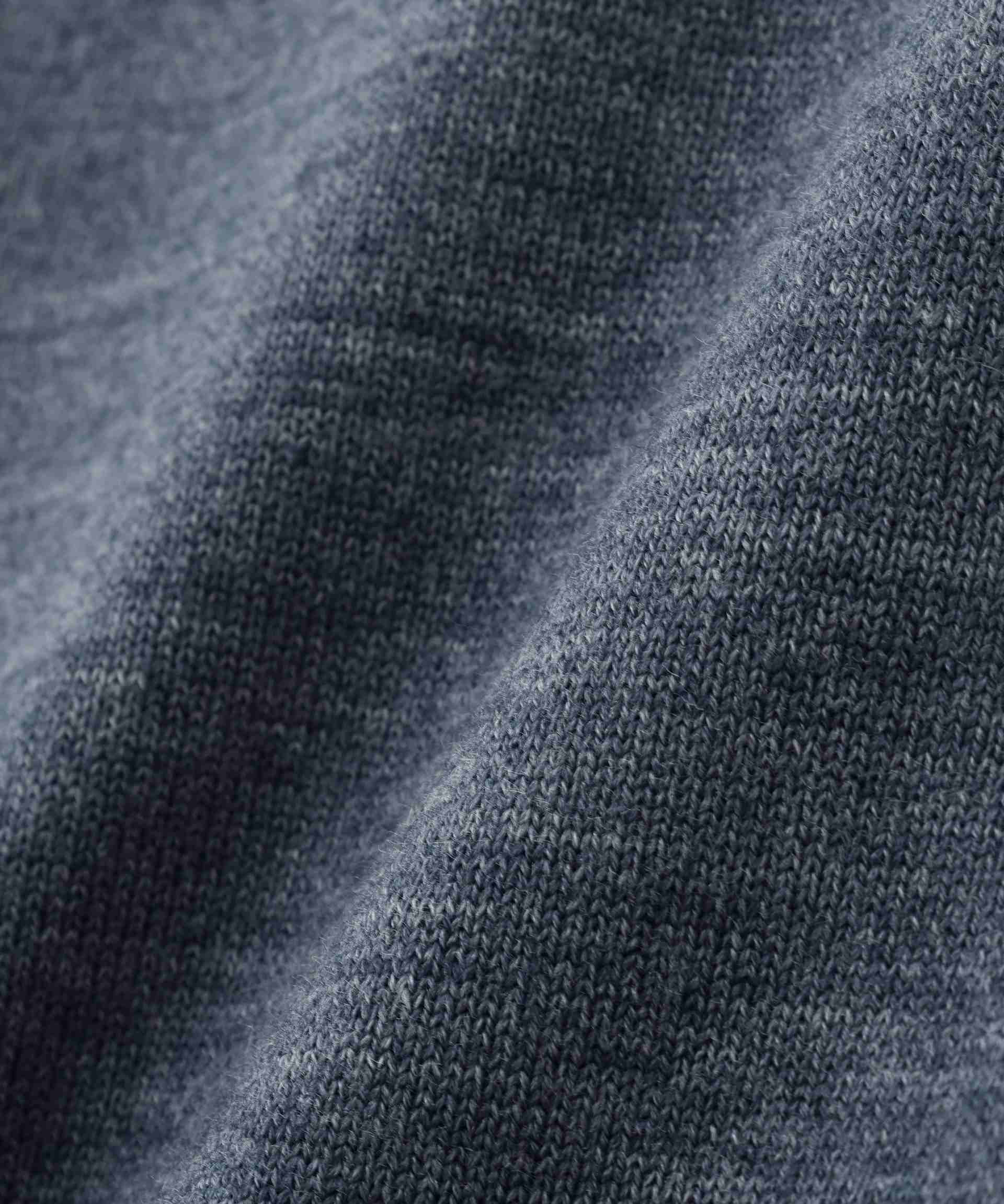 ハイゲージプレーティングスキッパー風プルオーバー グレー