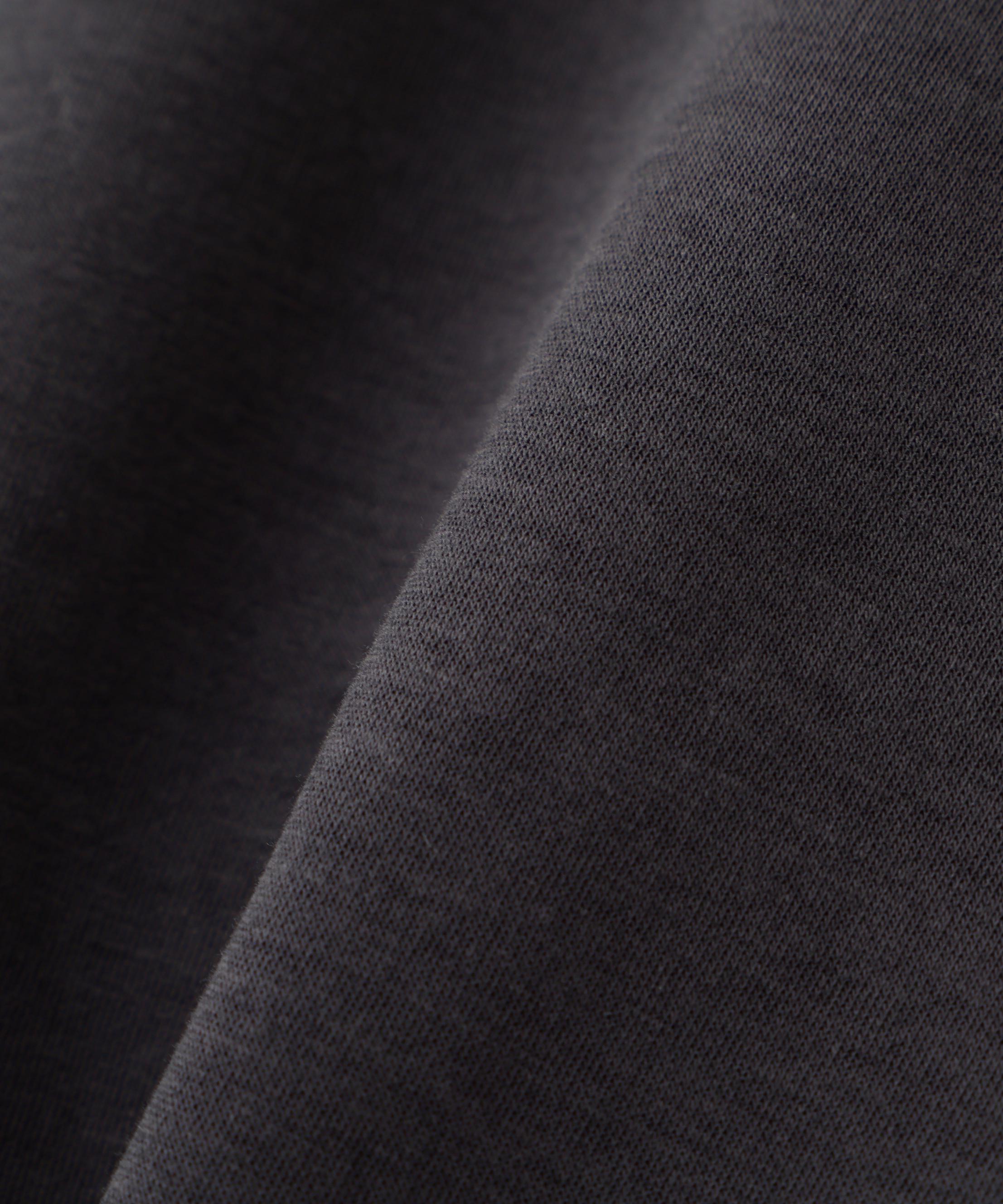 ダイバーフーディーロングワンピース チャコール