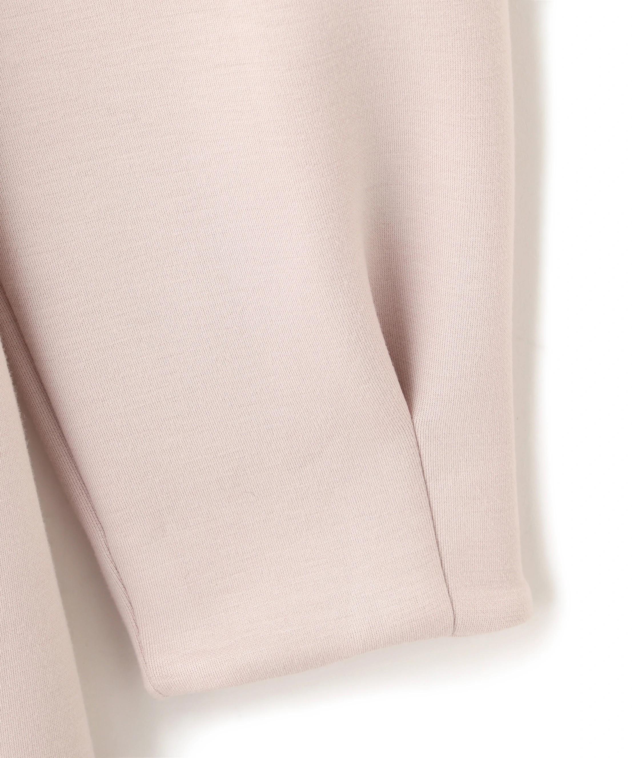 ダイバーフーディーロングワンピース ピンク