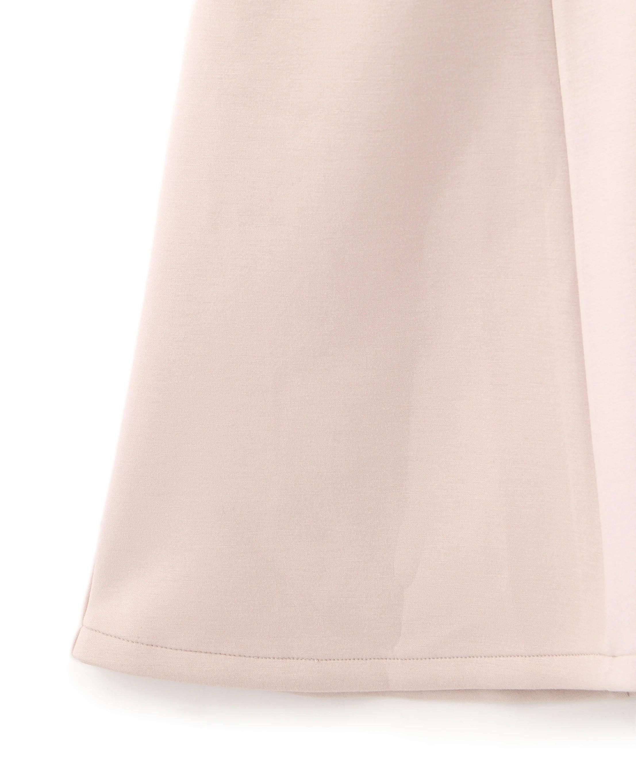 ダイバーフーディーロングワンピース ピンク